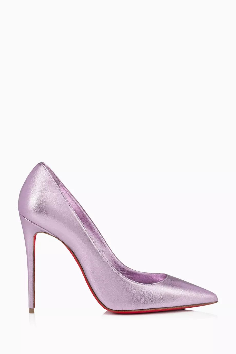 Christian Louboutin o1s1wg110425 Kate 100 Nappa in Purple Size US 7.5 / IT 37.5 - 2 Thumbnail