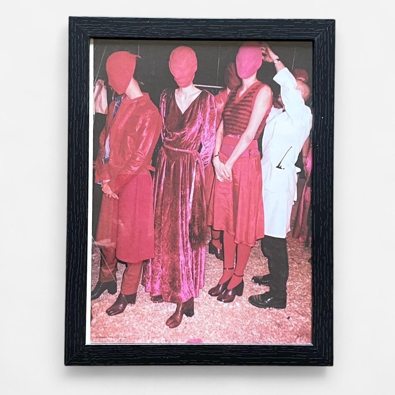 Designer × Maison Margiela × Vintage Maison Martin Margiela framed poster 9x12 Street Magazine Size ONE SIZE - 1 Thumbnail