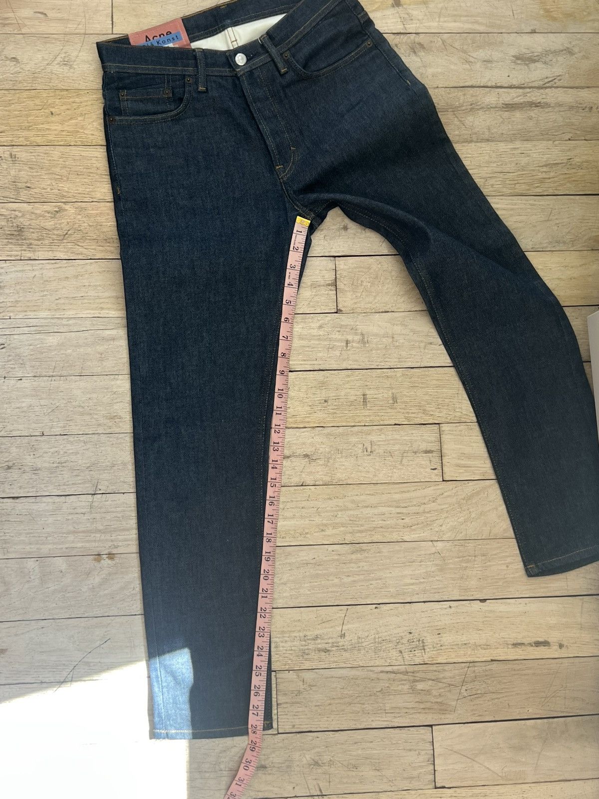 Acne Studios Acne Studios - River Indigo Jeans (29/32) Size US 29 - 20 Thumbnail