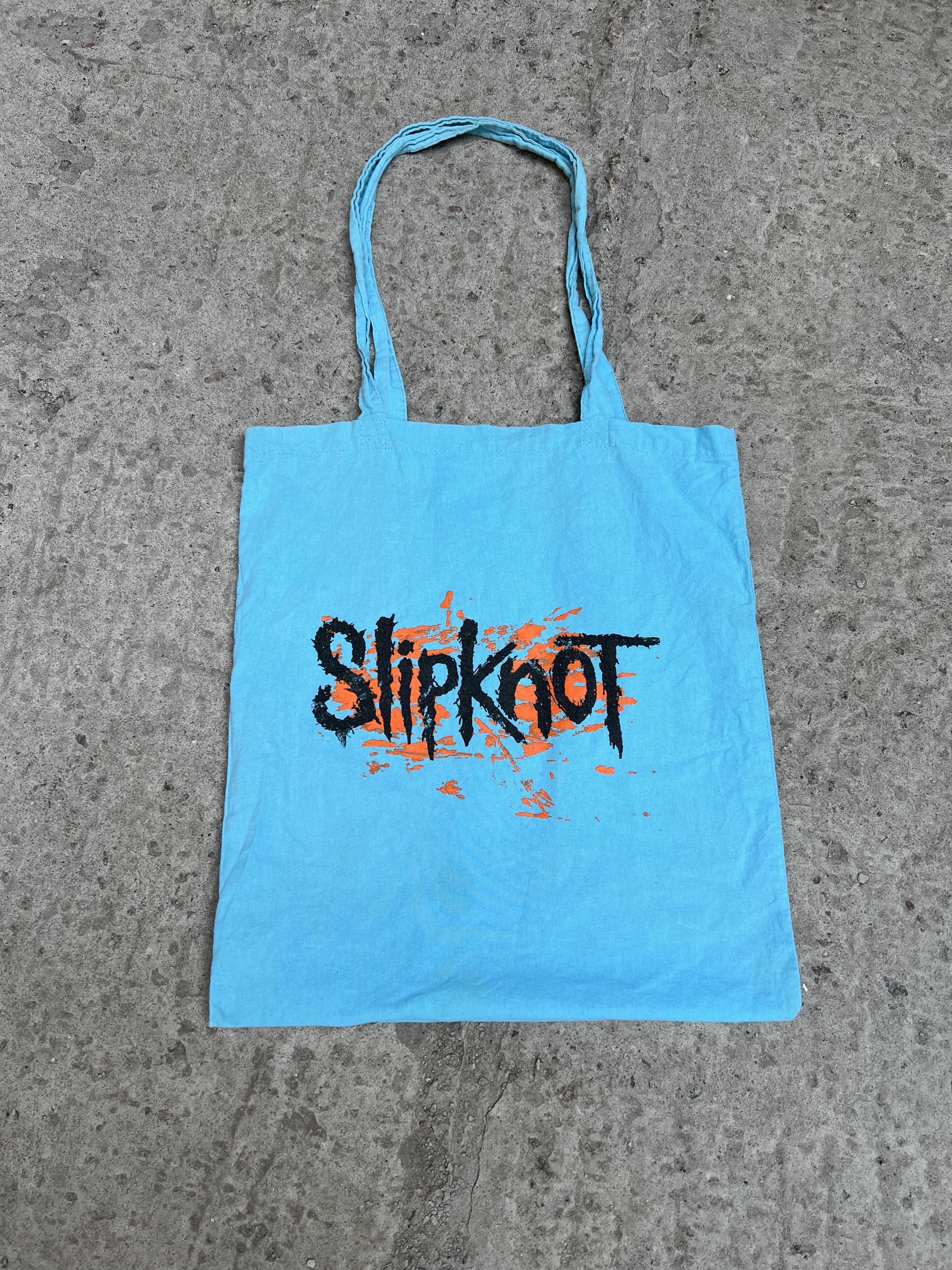 Band Tees Slipknot Rock Band Shopper Bag Vintage Size ONE SIZE - 1 Thumbnail
