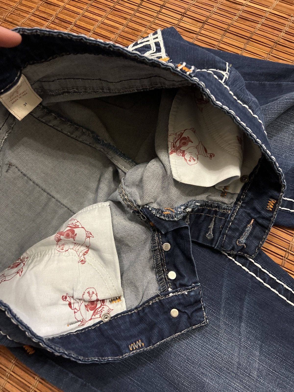 True Religion True Religion Tori Super T Denim Skinny Jeans Size 31" - 8 Thumbnail