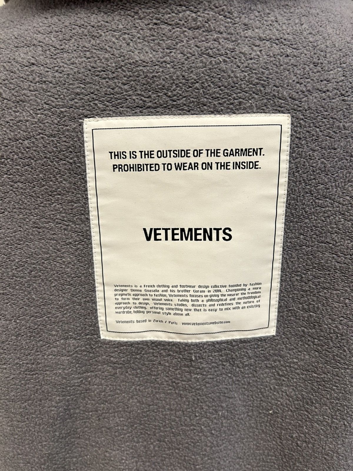 Vetements Vetements A/W 2018 Inside Out Shark Hoodie Size US L / EU 52-54 / 3 - 11 Thumbnail