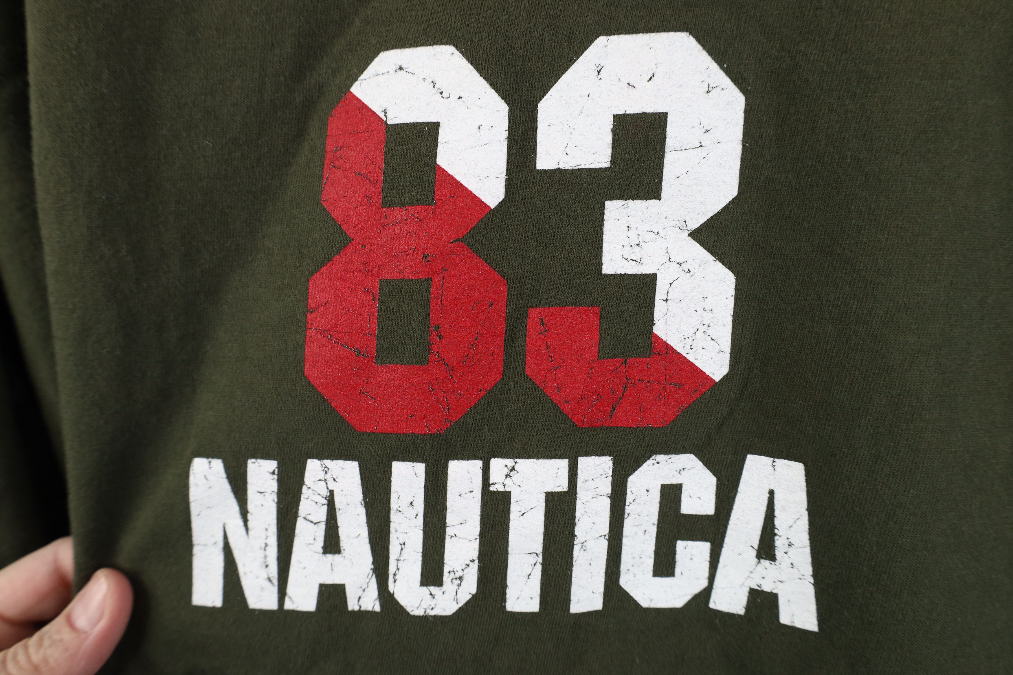 Nautica Vintage 90s Nautica Sailing Overboard Long Sleeve T-Shirt Size US XL / EU 56 / 4 - 4 Thumbnail