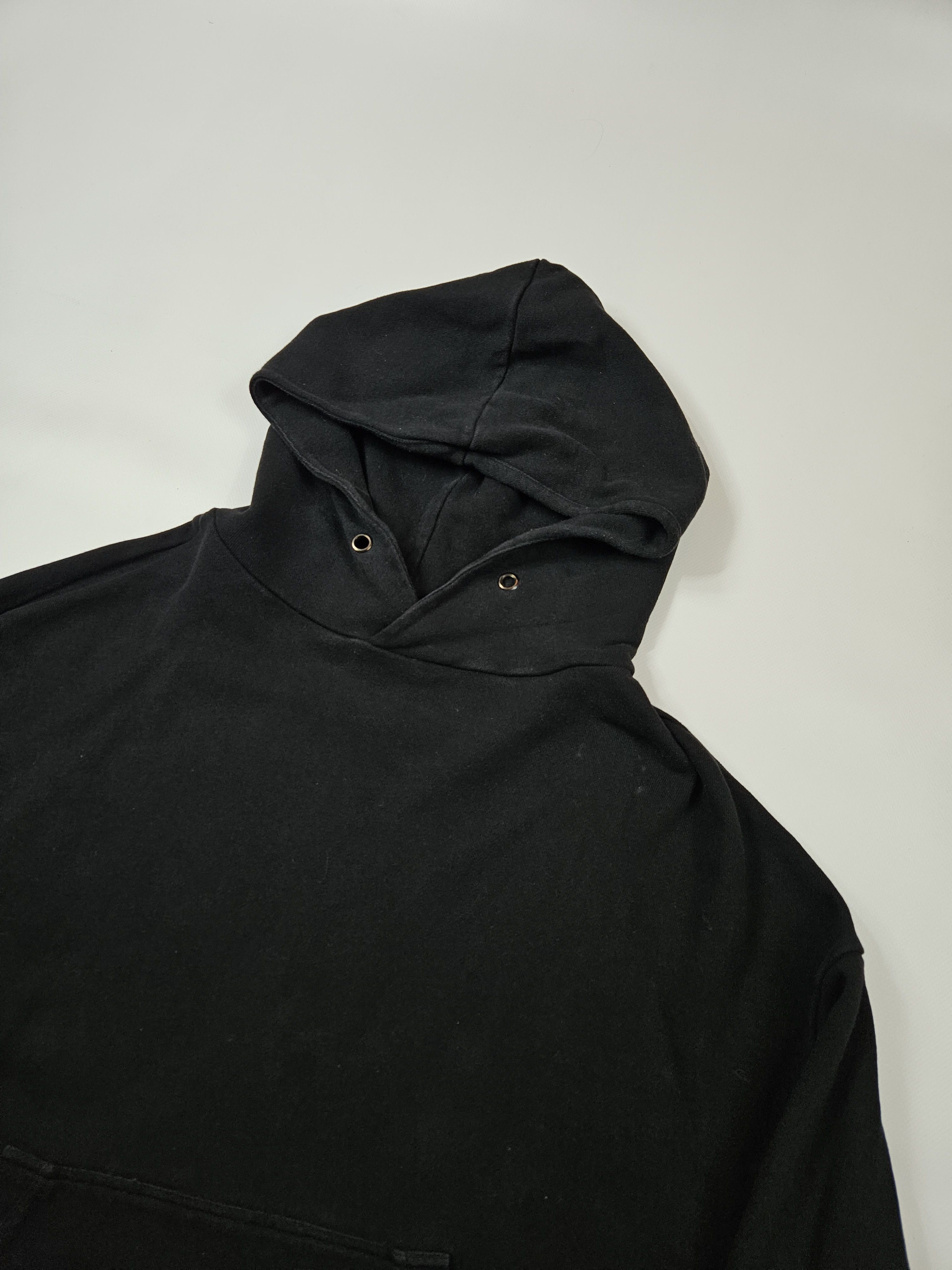 ADNYM ATELIER RARE Adnym atelier oversized asymmetric blank black hoodie Size US M / EU 48-50 / 2 - 3 Thumbnail