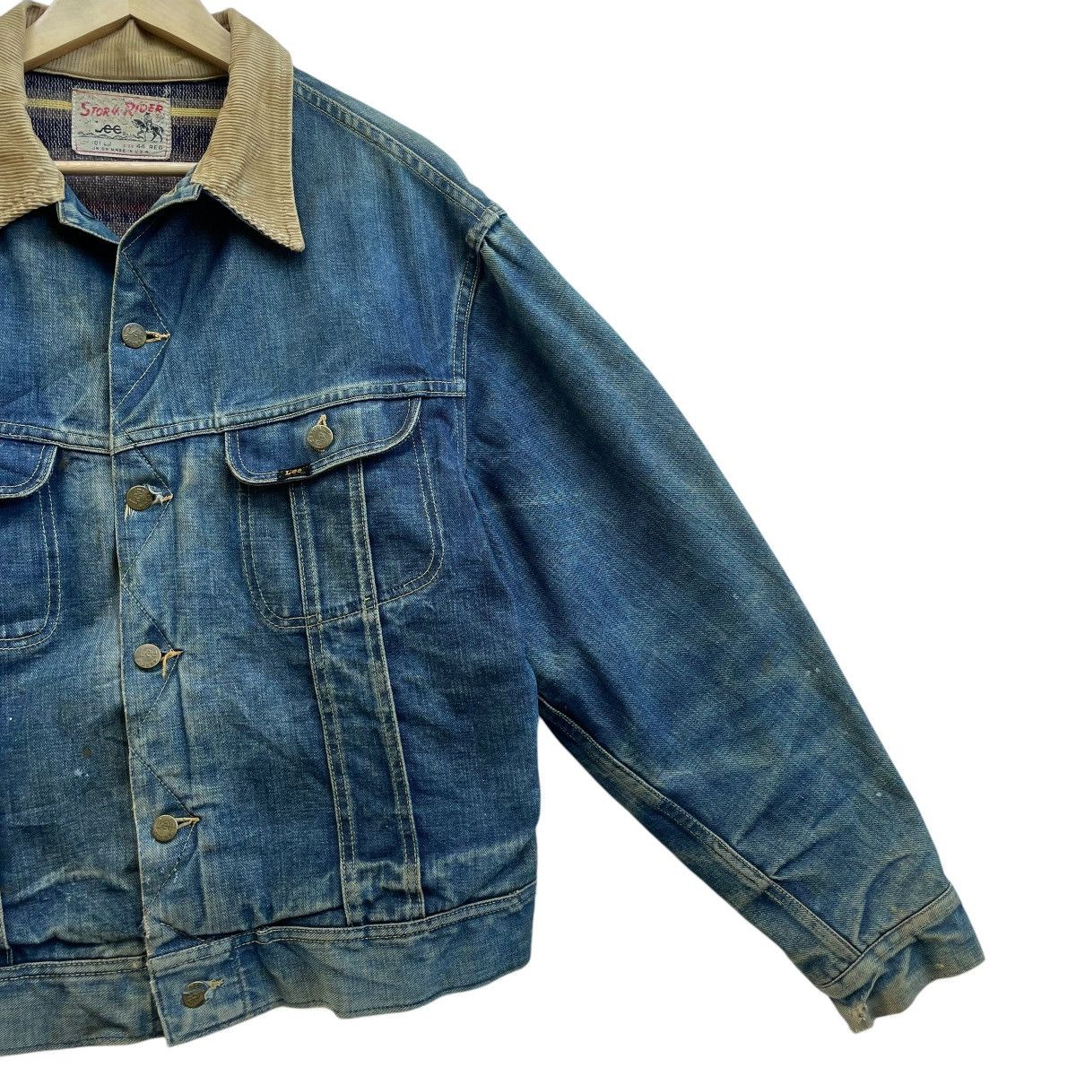 Lee 💥Vintage 60s Lee Storm Rider Lined Blanket Jacket Size US M / EU 48-50 / 2 - 7 Thumbnail