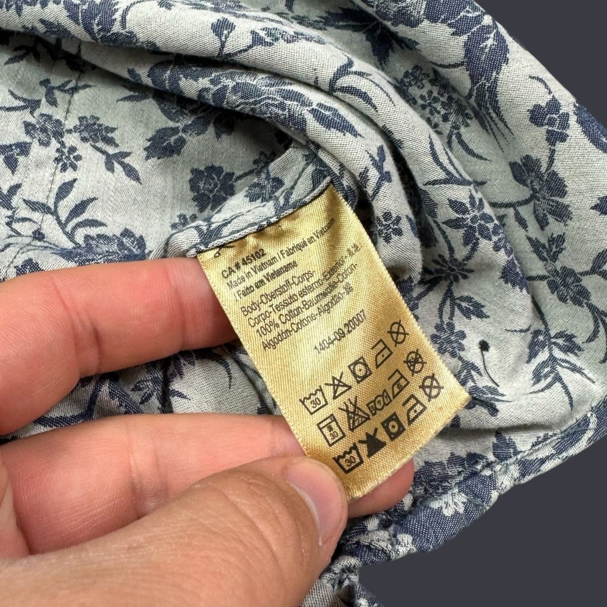 Scotch & Soda Scotch & Soda Retro De Luxe Floral Button Up Shirt Men's L Size US L / EU 52-54 / 3 - 5 Thumbnail