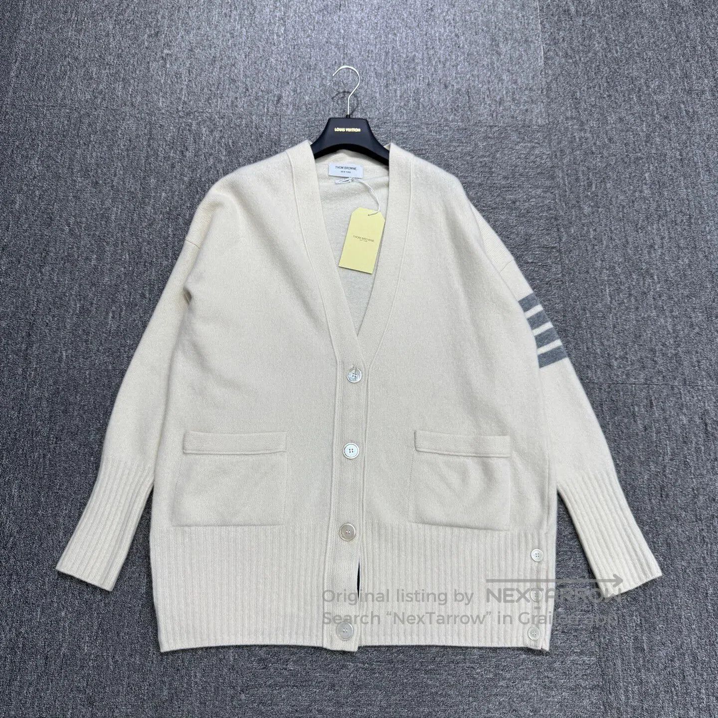 Thom Browne Thom Browne Four-strand wool knit cardigan| Size US XXS / EU 40 - 1 Thumbnail