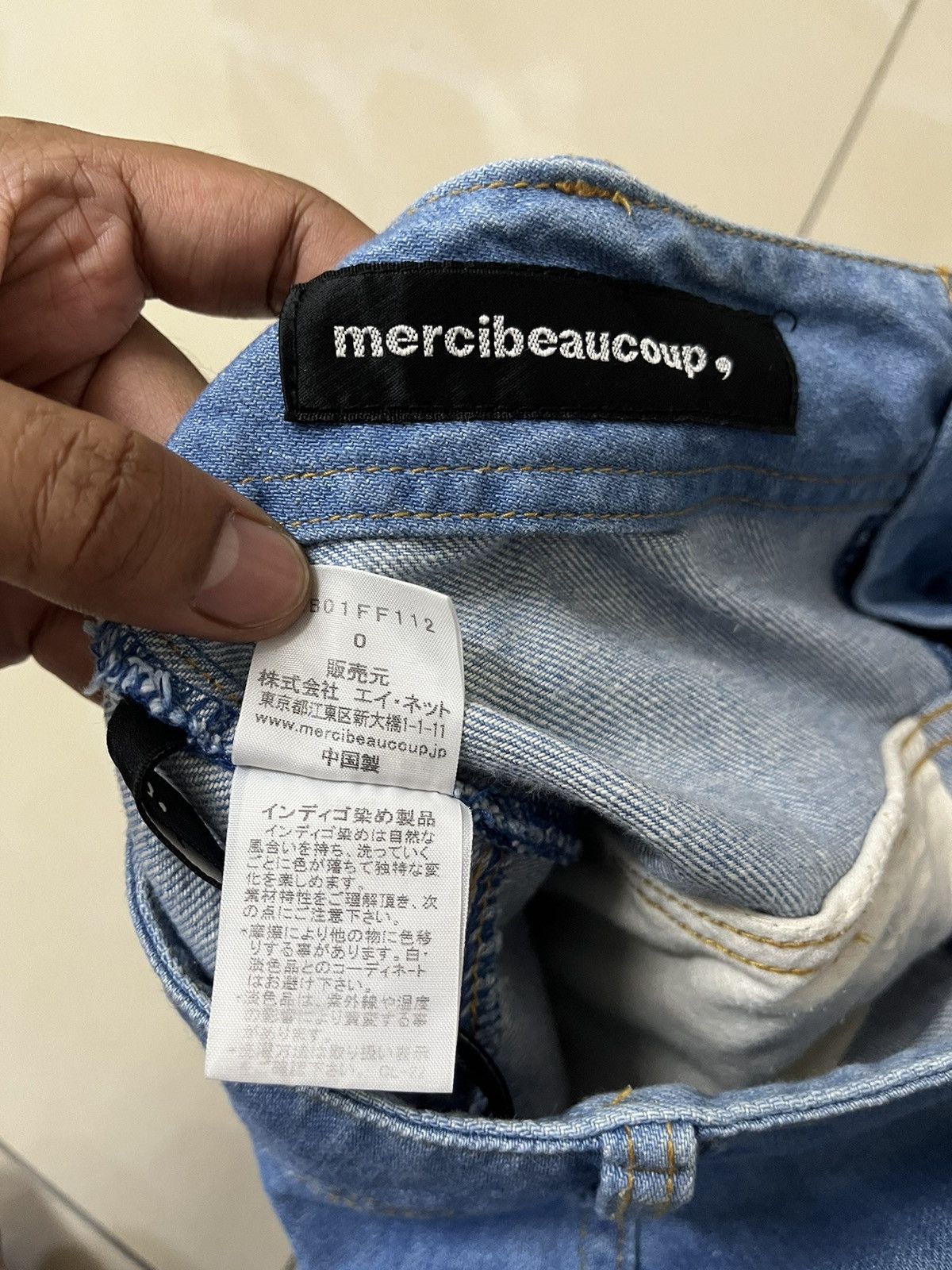 mercibeaucoup Vintage mercibeaucoup issey miyake designer dropcrotch jeans Size US 28 / EU 44 - 9 Thumbnail