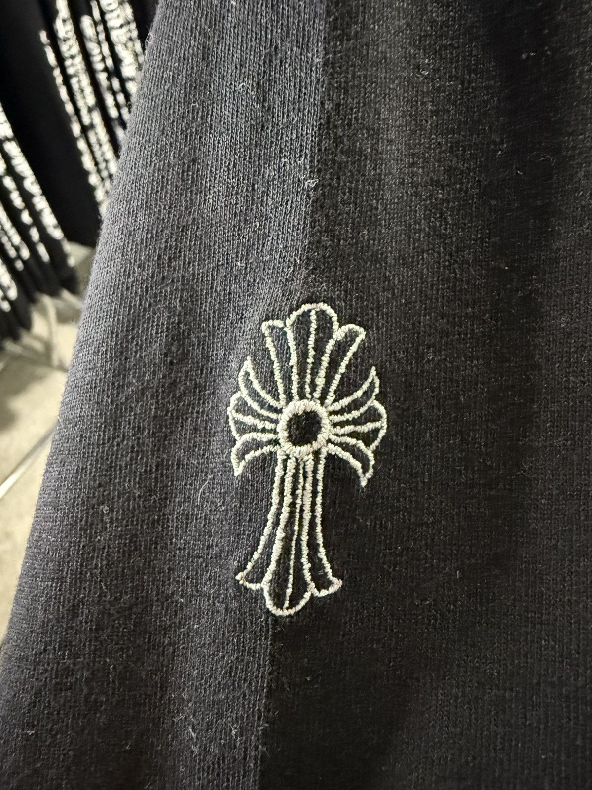 Chrome Hearts Chrome Hearts Black “Y Not” Embroidered Longlseeve Size US S / EU 44-46 / 1 - 2 Thumbnail