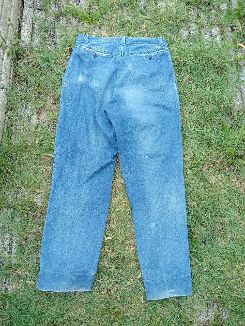 Issey Miyake VINTAGE ISSEY MIYAKE MEN PANTS - SIZE L BLUE Size US 31 - 10 Thumbnail