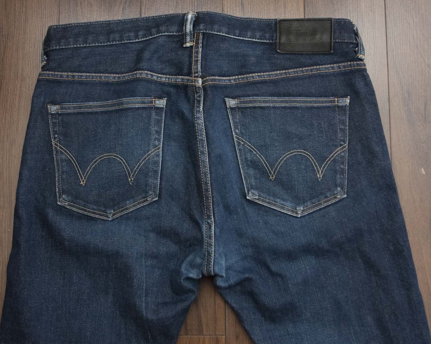 Edwin Edwin Jeans Selvedge Made in Japan Size 33x32 Dark Blue Size US 33 - 5 Thumbnail