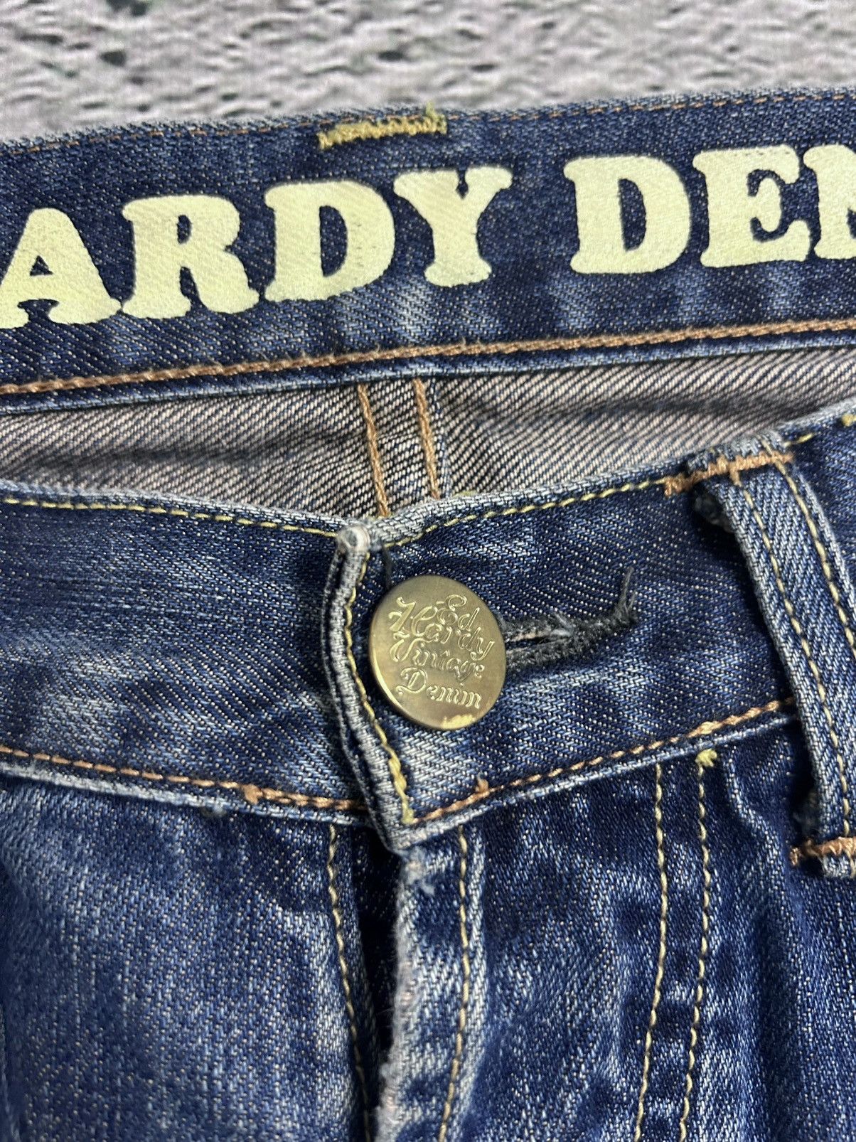 Ed Hardy Ed Hardy Christian Audigier vintage jeans big logo pants Size US 30 / EU 46 - 6 Thumbnail