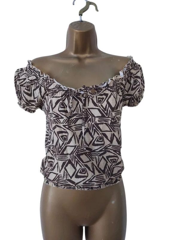Vintage Terranova vintage top off the shoulders 6/8 Size XS / US 0-2 / IT 36-38 - 1 Thumbnail