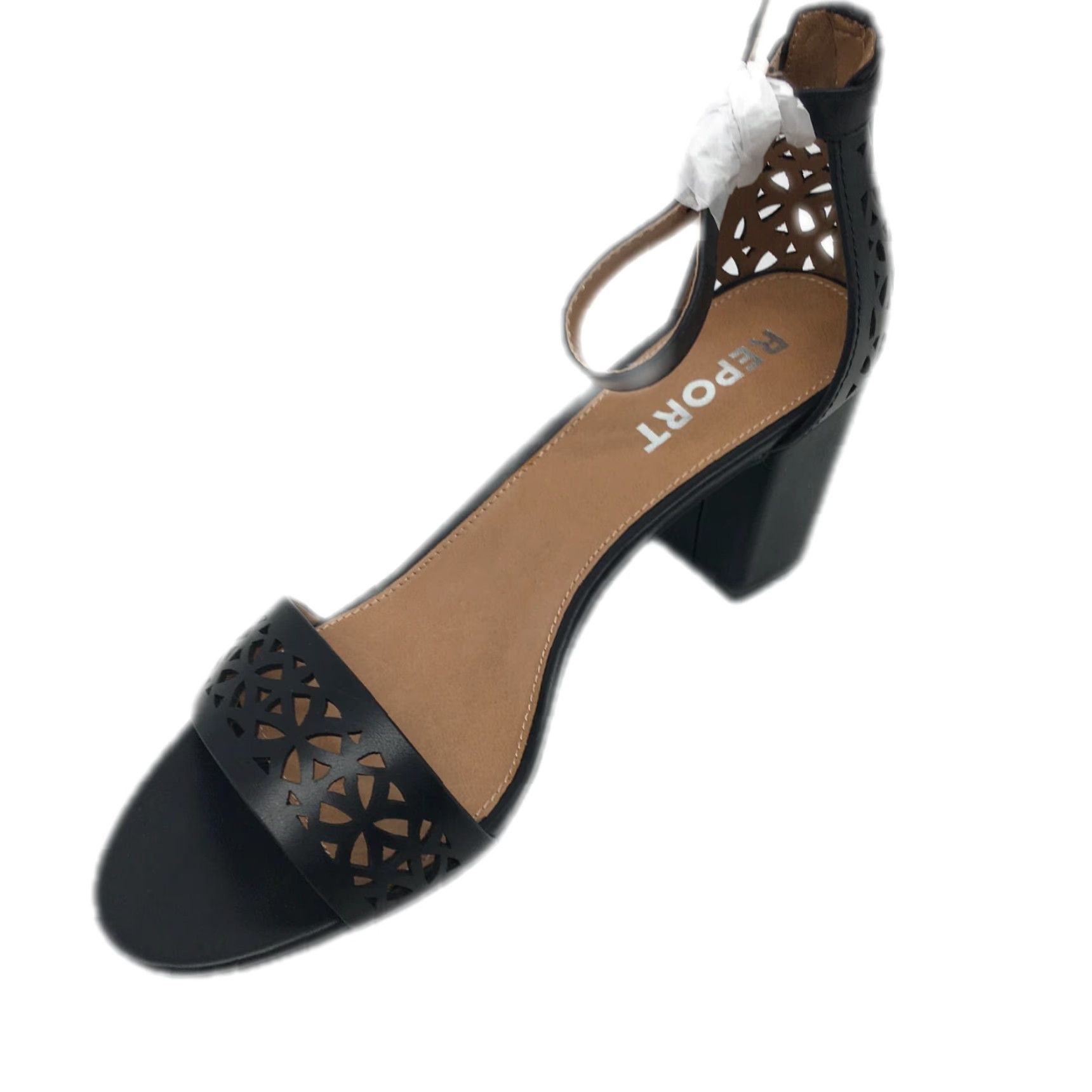 Sperry Report Womens Shoes Block Heel Strappy Open Toe Black Size 10 Adult Womens Shoes Size US 10 / IT 40 - 2 Thumbnail