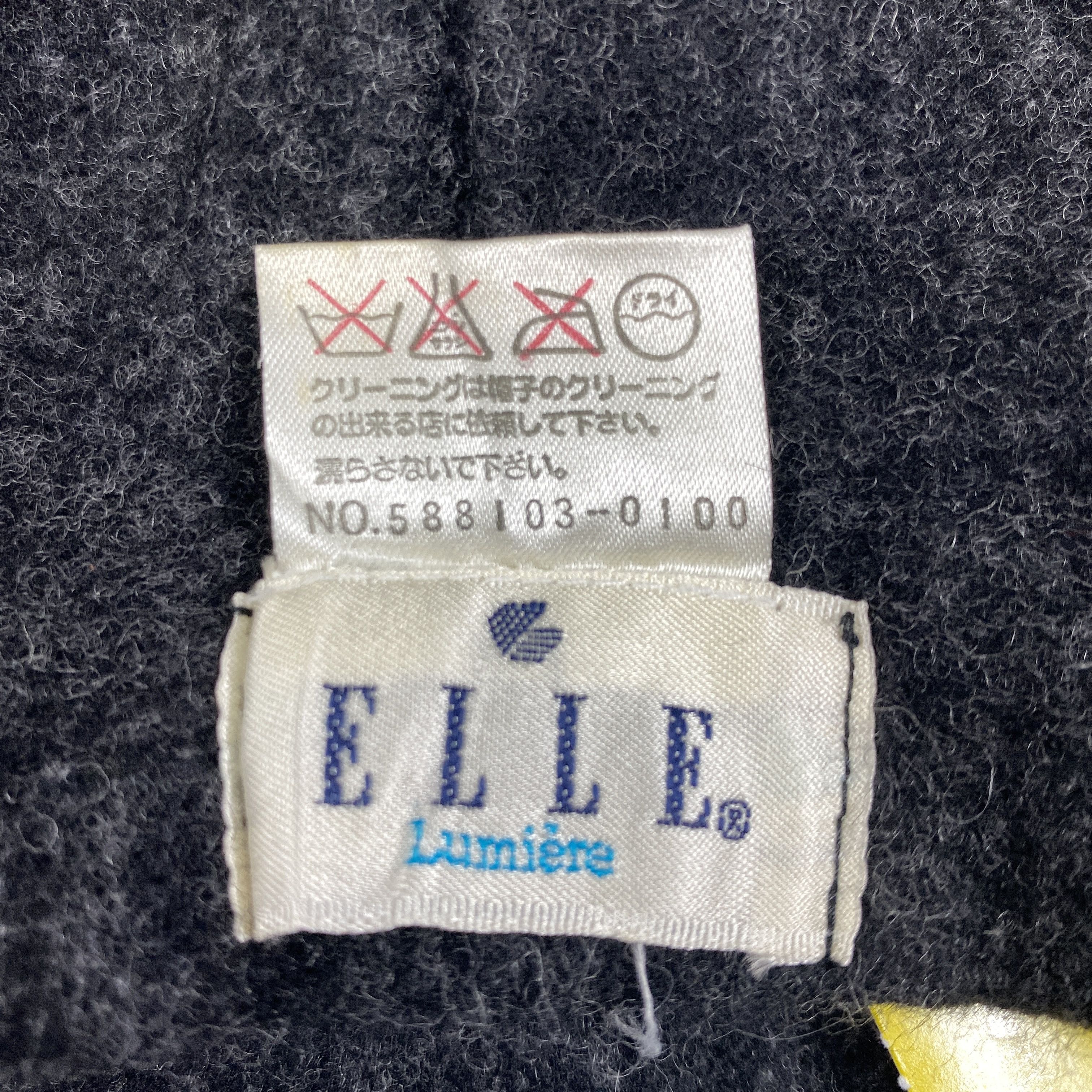Japanese Brand Elle Plain Beanie Hats -BN1099 Size ONE SIZE - 9 Thumbnail