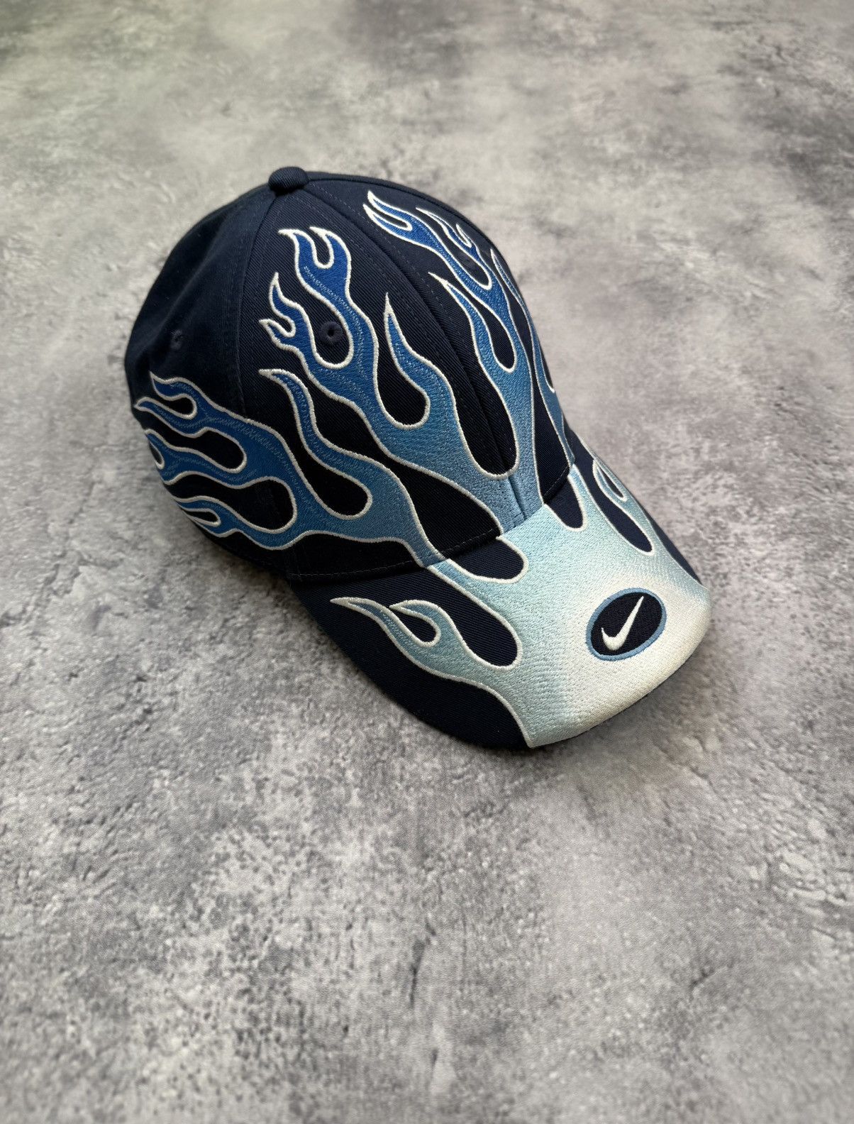 Nike Nike Flame Cap Hat Blue Size M/L Size ONE SIZE - 1 Thumbnail