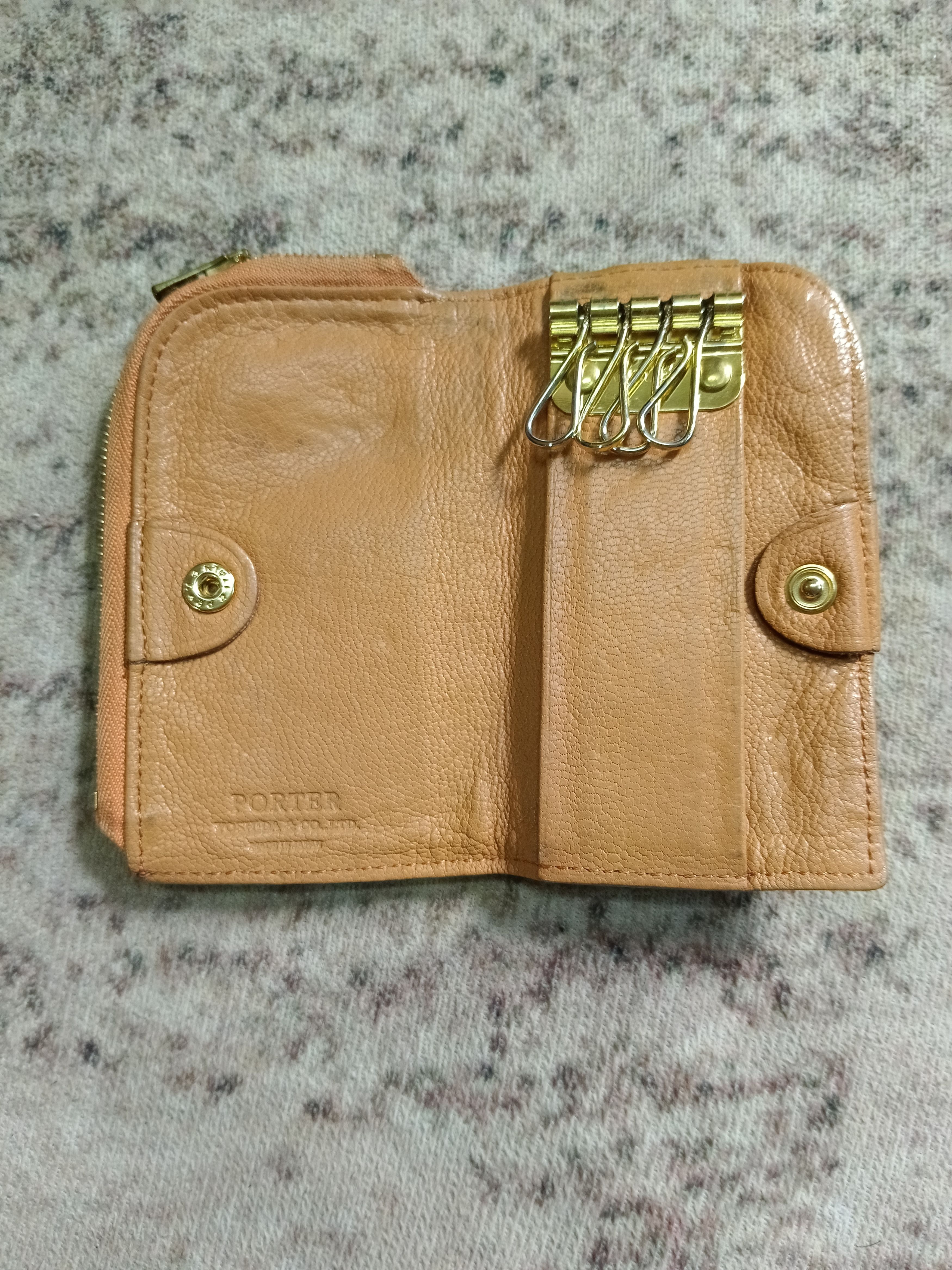 Leather × Porter PORTER LEATHER KEY HOLDER Size ONE SIZE - 4 Thumbnail