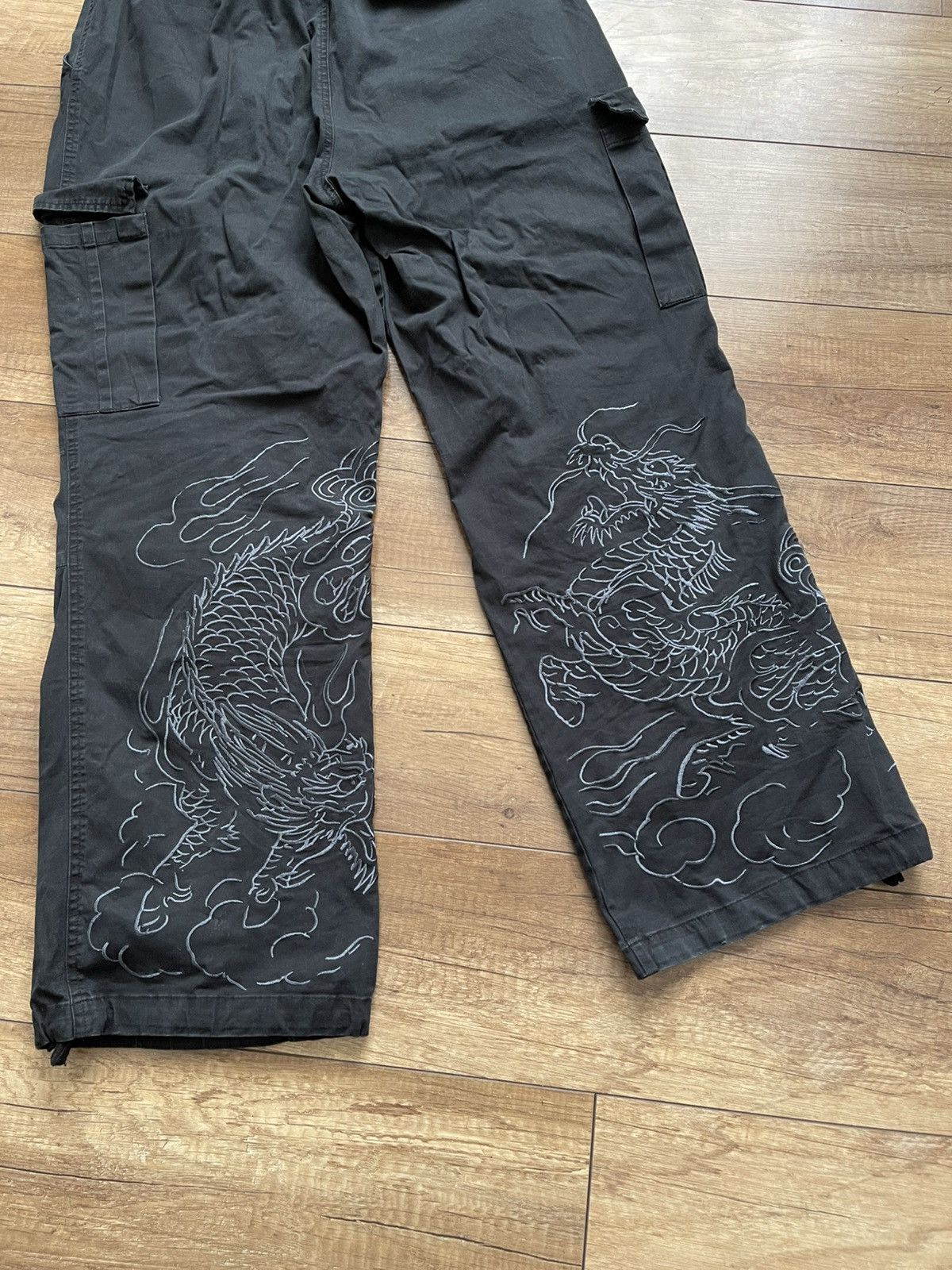 Ed Hardy Ed Hardy Urban Outfitters Vintage Cargo Pants Size US 32 / EU 48 - 4 Thumbnail