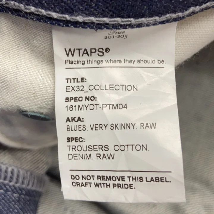 WTAPS Minimalist Denim Pants for Everyday Wear -2508