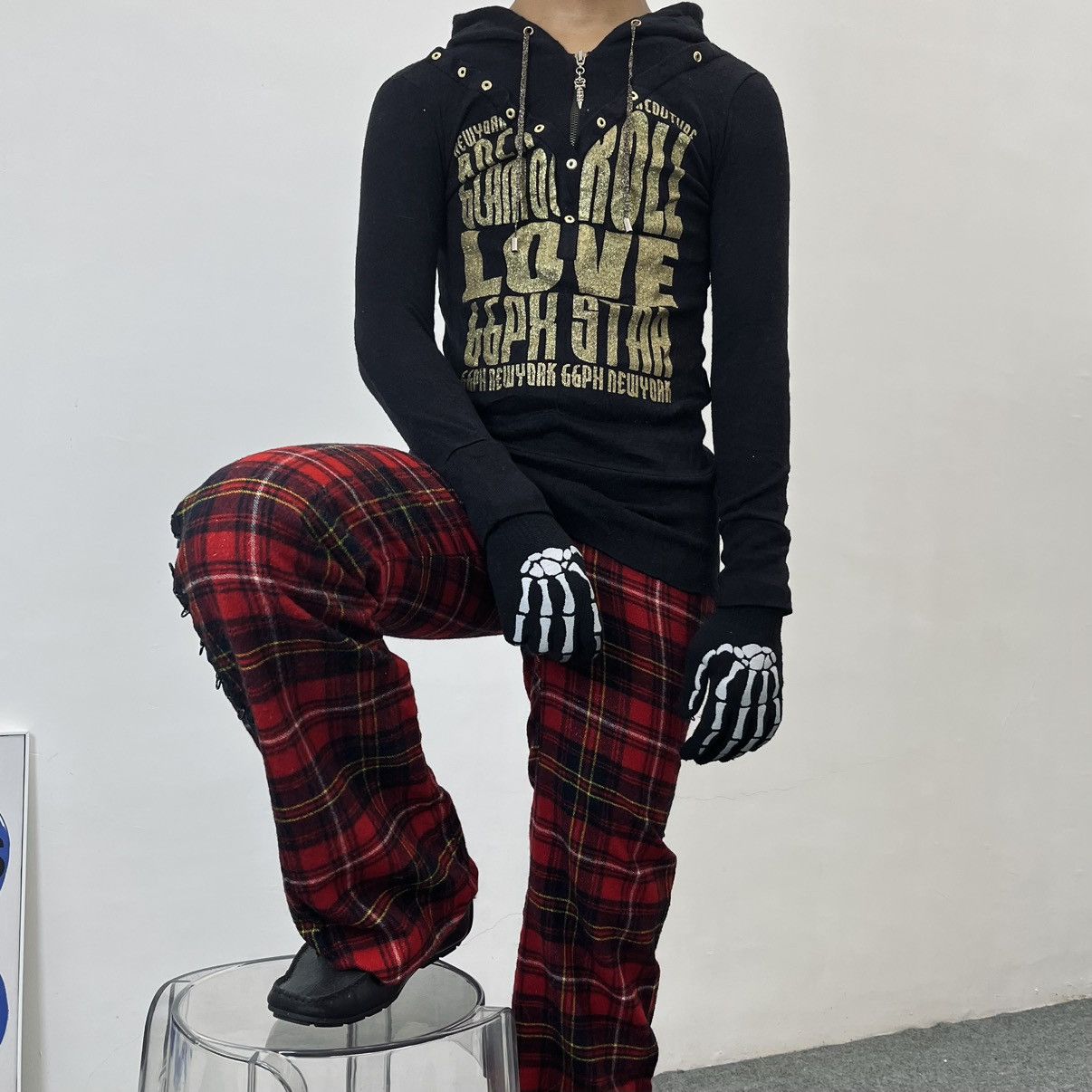 14th Addiction GGPX Glam Rock Hoodie LGB IFSIXWASNINE Style Size US S / EU 44-46 / 1 - 1 Thumbnail