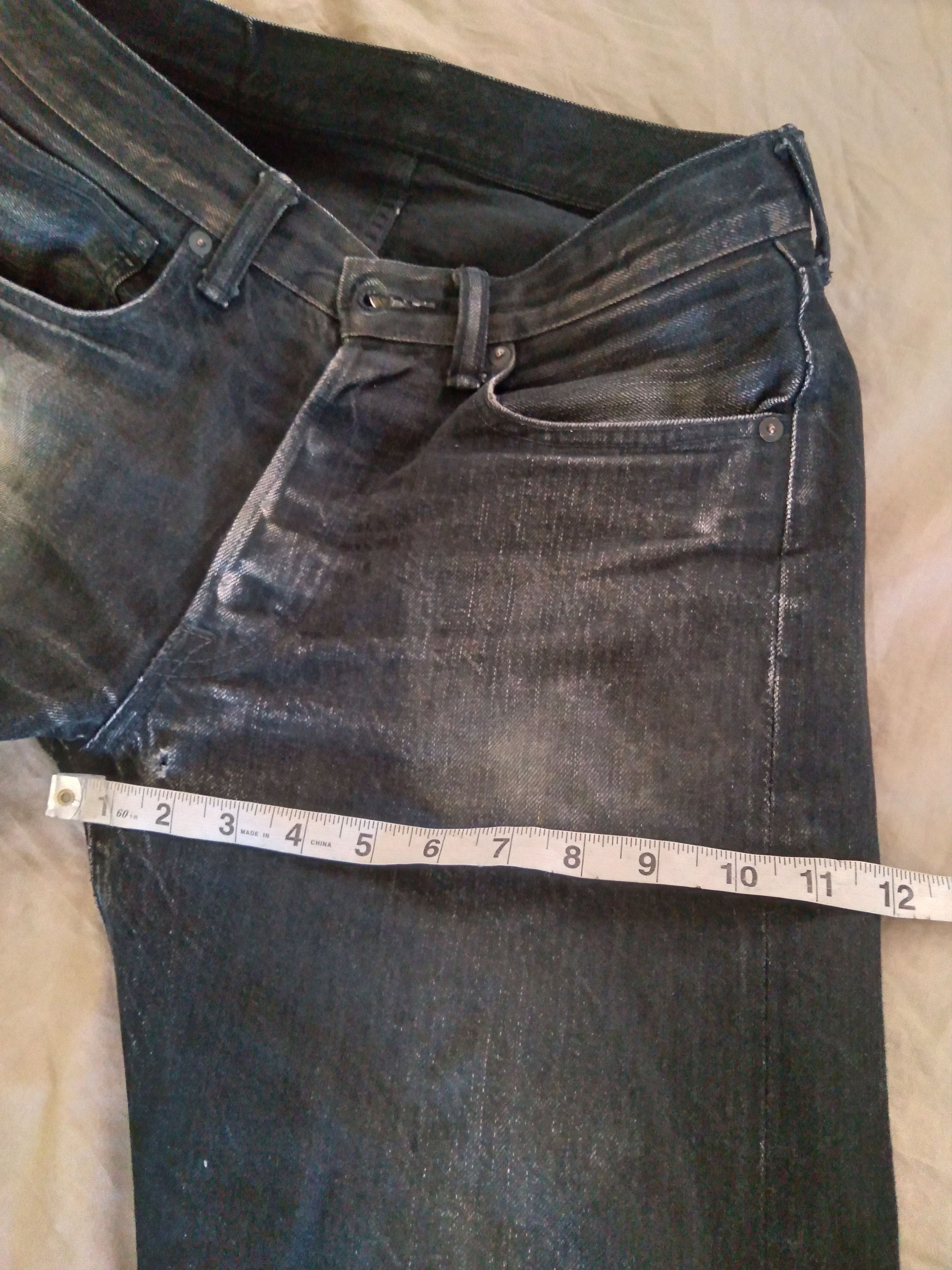 Acne Studios × Orslow Raw Selvedge Black Denim Jeans made in Japan small 30 Size US 30 / EU 46 - 5 Thumbnail