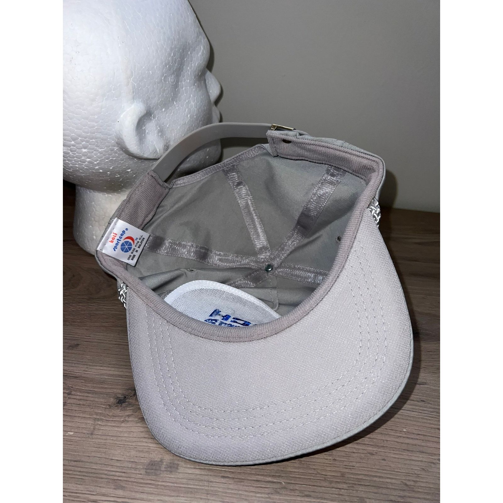 Vintage Vintage Koch Sulfur Products Gray Blue Roper Hat Headwear OS Size ONE SIZE - 7 Thumbnail