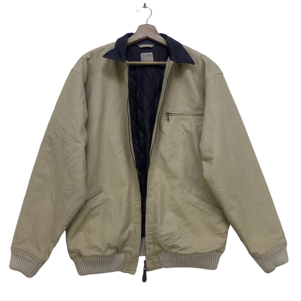 Filson Vintage Filson Leather Collar Detroit Jacket Size US M / EU 48-50 / 2 - 2 Thumbnail