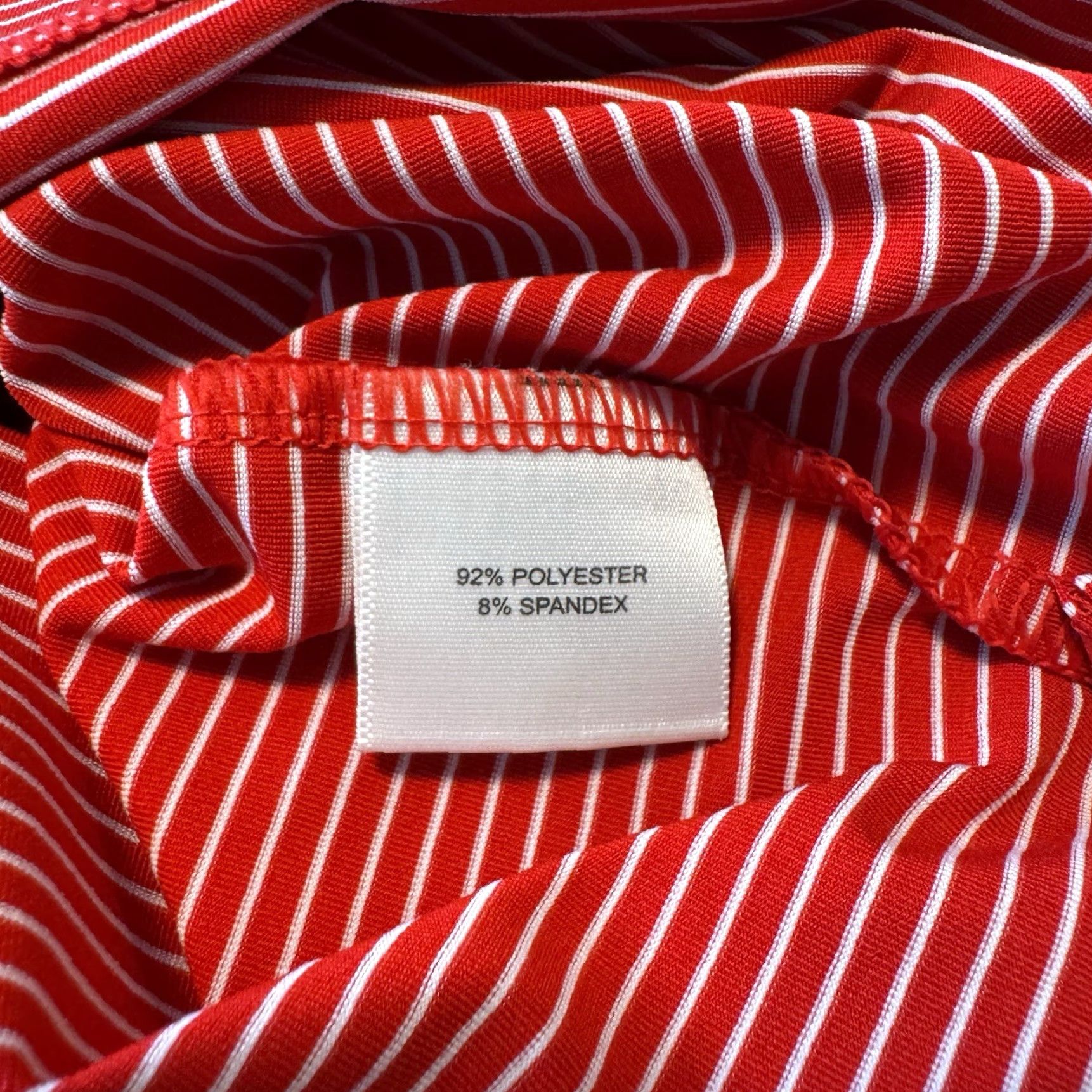 Peter Millar Peter Millar Polo Mens XL Red White Striped Nevillewood Golf Jug Logo Size US XL / EU 56 / 4 - 7 Thumbnail