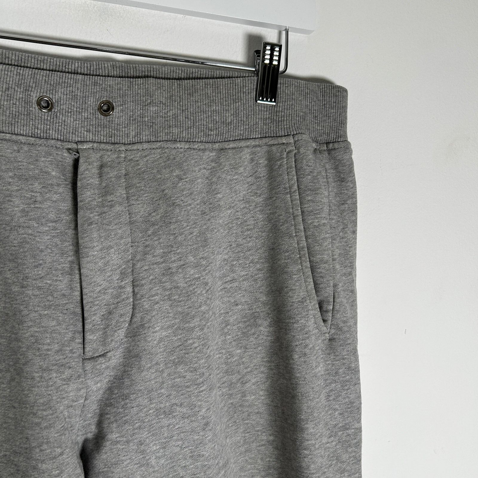 Helmut Lang Helmut Lang Grey 3D Logo Sweatpants Size M Size US 32 / EU 48 - 4 Thumbnail