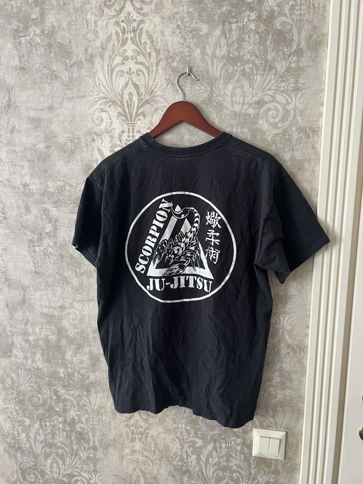 Vintage Vintage Scorpion Ju-Jitsu Martial Arts Tee Black Size US L / EU 52-54 / 3 - 2 Thumbnail