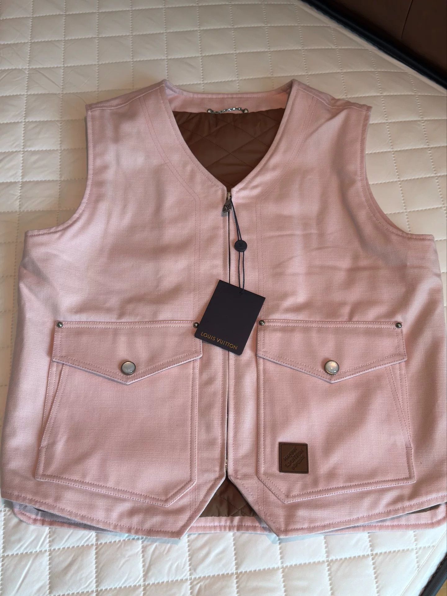 Louis Vuitton Louis Vuitton Nigo Pink Cargo Vest Size US M / EU 48-50 / 2 - 1 Thumbnail