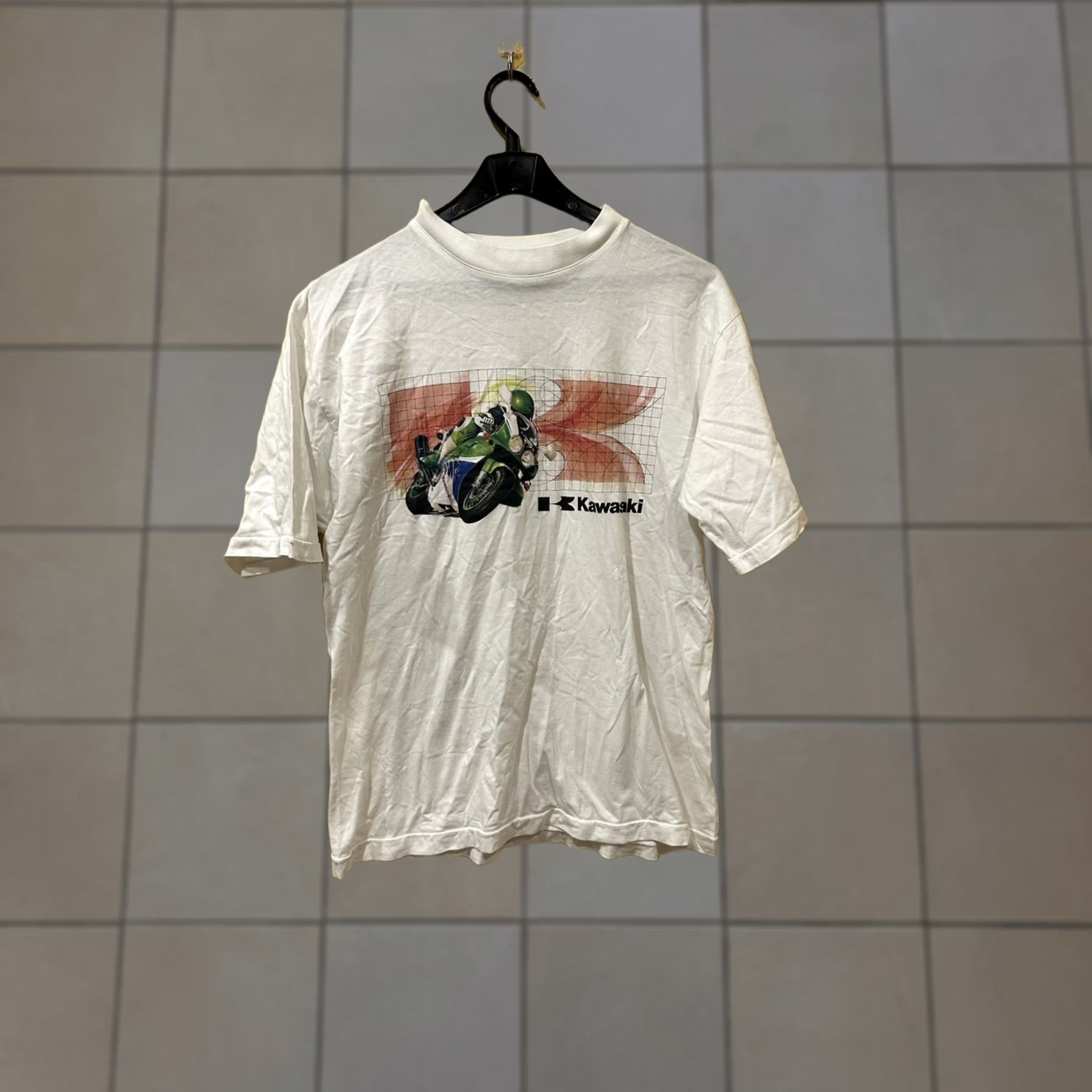 Vintage Vintage 1990s Kawasaki Ninja ZX MOTO Sport Bike T-Shirt
