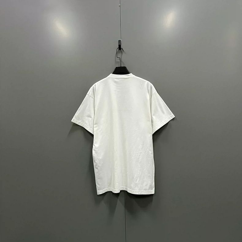 Balenciaga Balenciaga White Logo Letter Print Short Sleeve Size US S / EU 44-46 / 1 - 2 Thumbnail