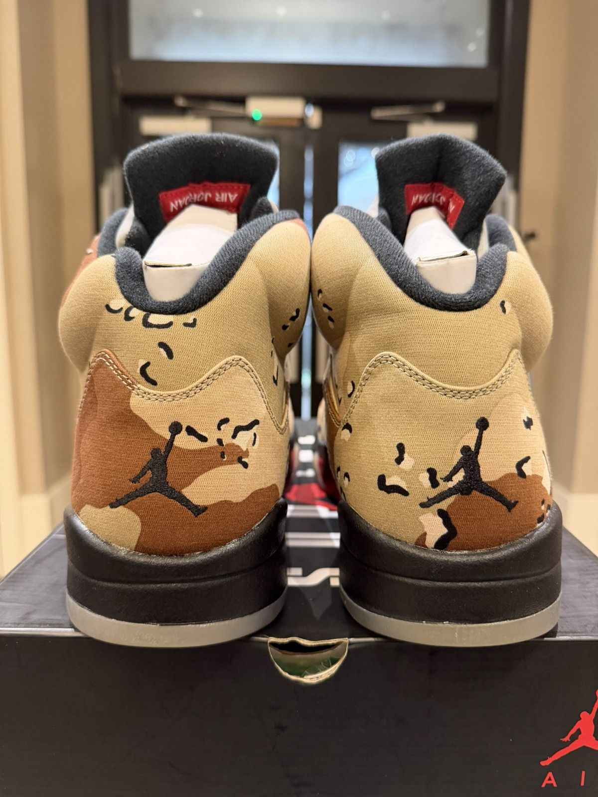 Jordan Brand × Supreme Jordan 5 Retro ‘Supreme Desert Camo’ Size US 14 / EU 47 - 3 Thumbnail