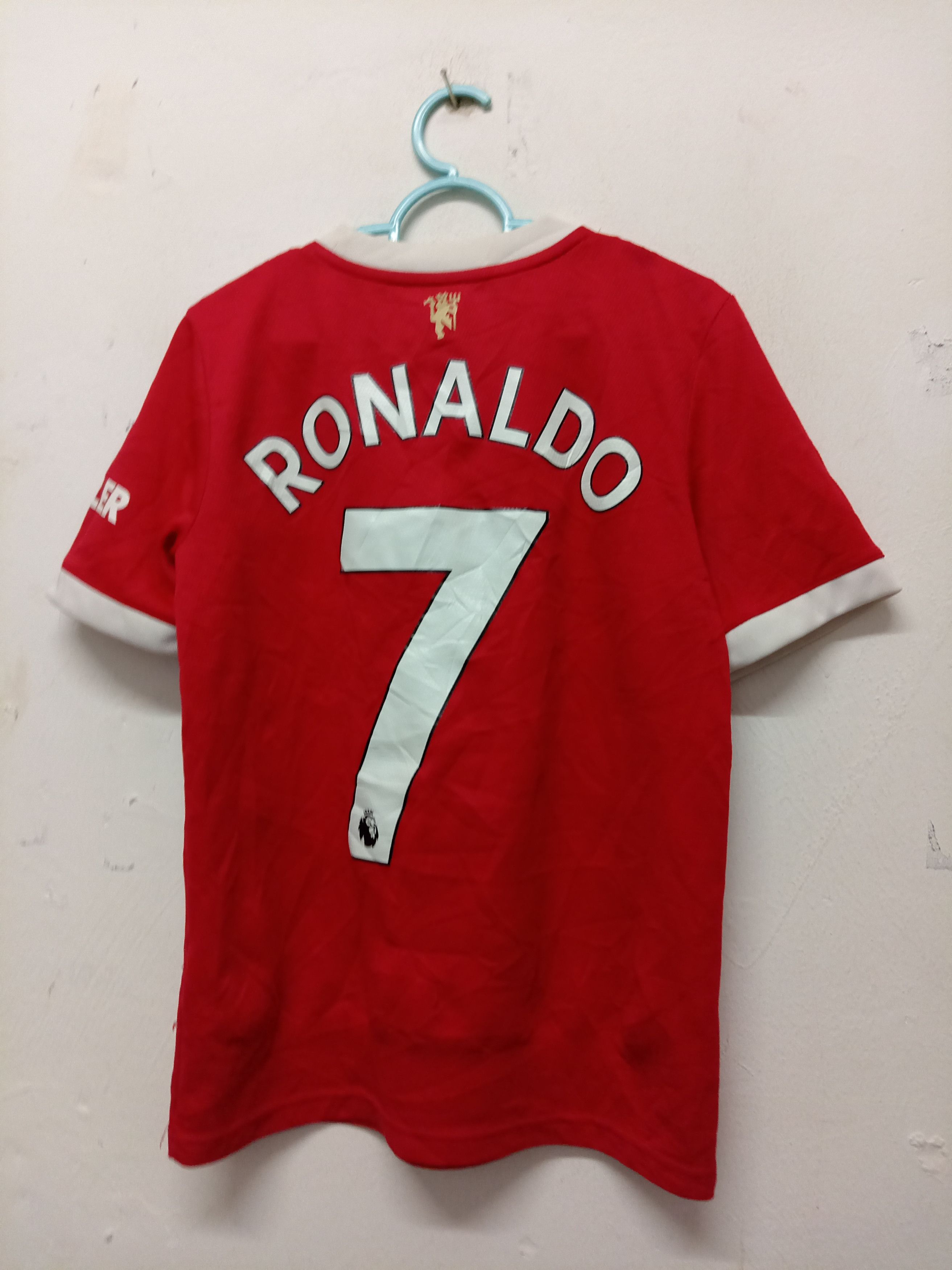Adidas Adidas x Manchester United Ronaldo 7 Kids Boys Soccer Jersey Size US XXS / EU 40 - 1 Thumbnail