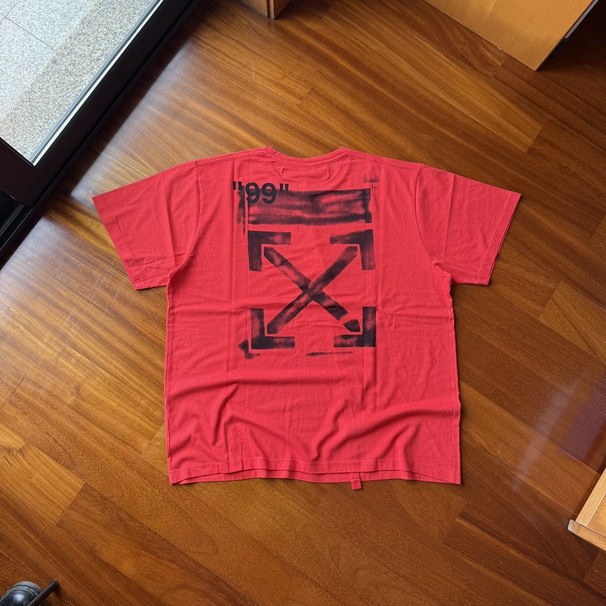 Off-White Off-White ss19 stencil tee oversized size XL Size US XL / EU 56 / 4 - 1 Thumbnail