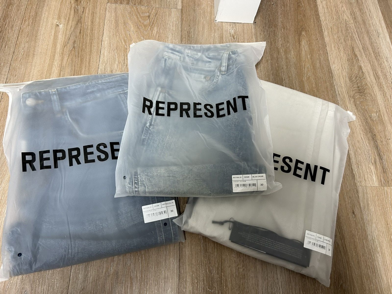 Represent Clo. Lot of 3 Straight leg Denim from Represent Size 30 Size US 30 / EU 46 - 5 Thumbnail