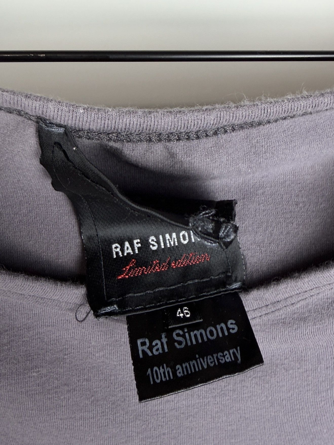 Raf Simons AW05 Raf Simons 10th Anniversary Isetan Japan Tshirt Size US S / EU 44-46 / 1 - 5 Thumbnail