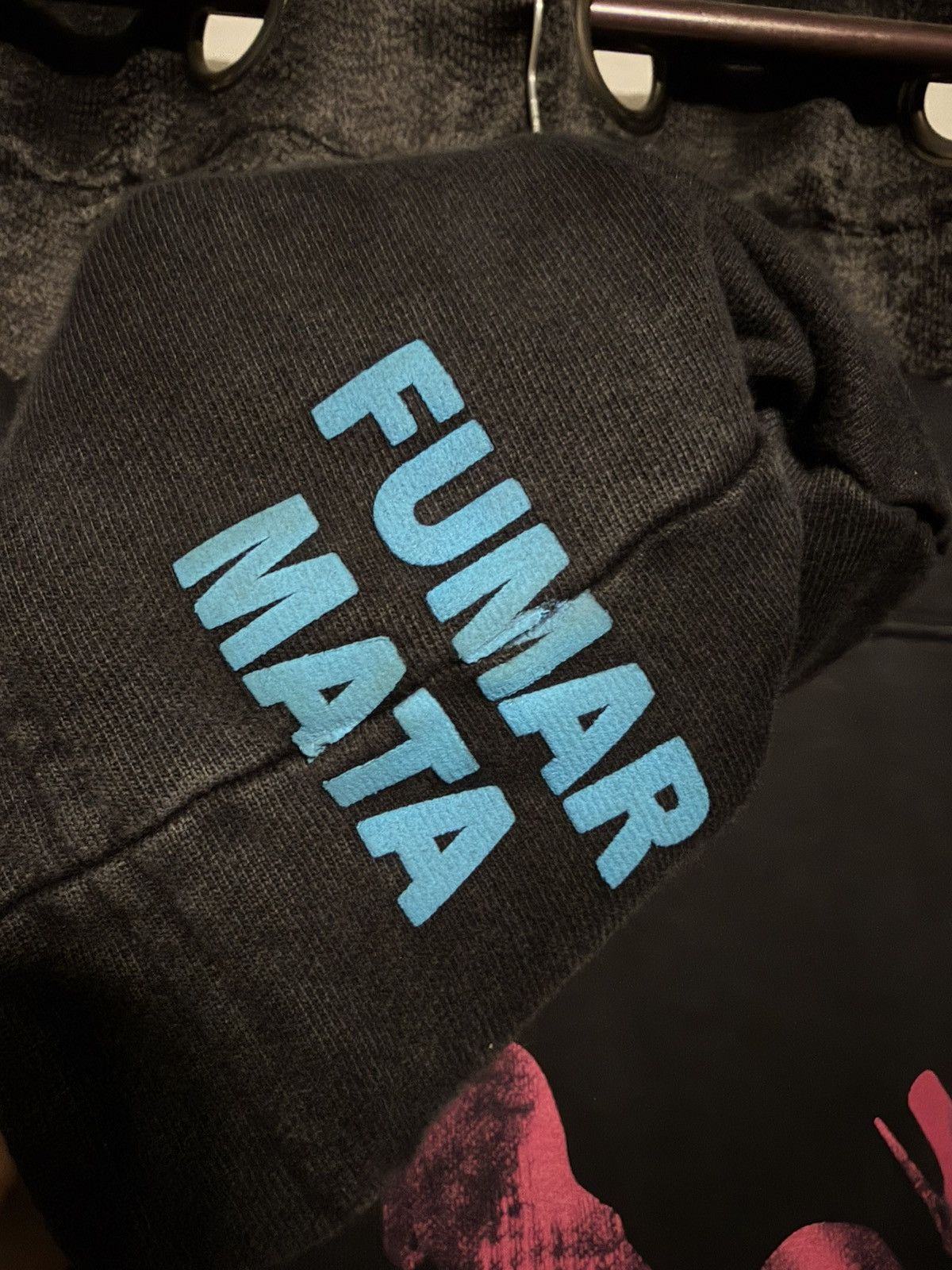 Rhude Fumar Mata Zip Up in Vintage Black Size US M / EU 48-50 / 2 - 13 Thumbnail