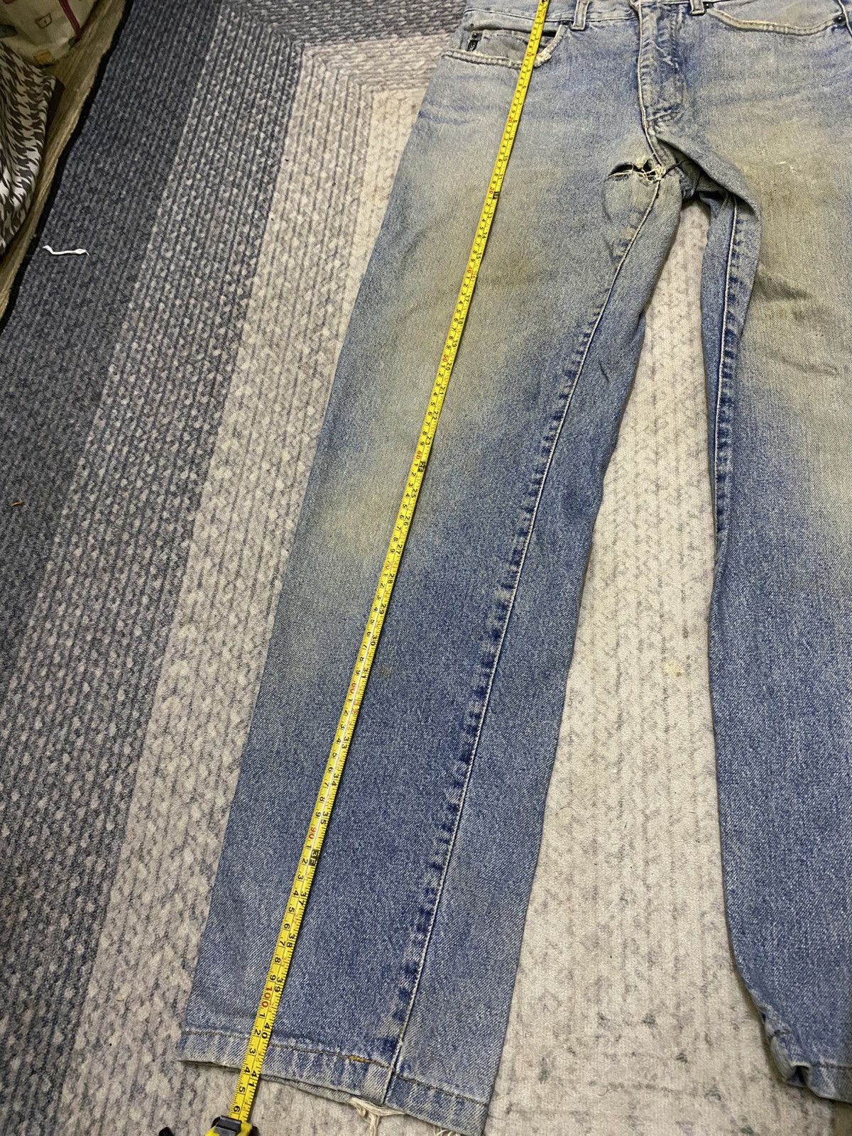 Iceberg × Vintage VINTAGE 90s ICEBERG JEANS X SNOOPY DISTRESSED JEAN Size US 30 / EU 46 - 15 Thumbnail