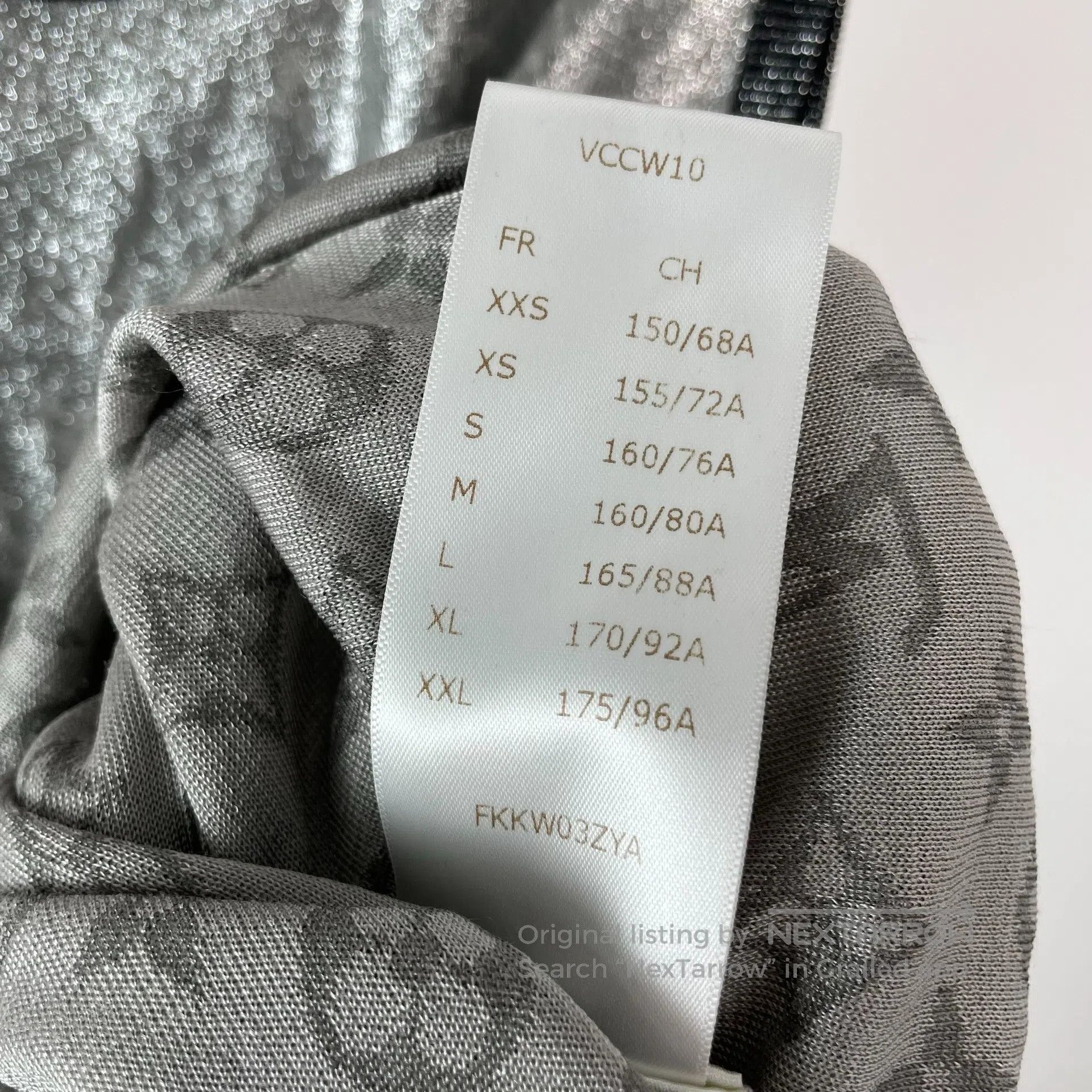 Louis Vuitton Louis Vuitton Silver metallic shiny sleeveless vest top| Size XS / US 0-2 / IT 36-38 - 8 Thumbnail