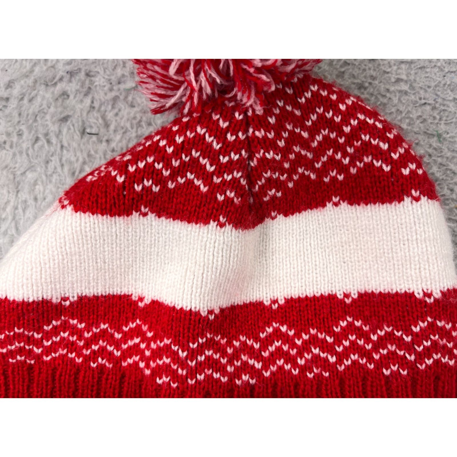 NFL VINTAGE Smirnoff x NFL Beanie Adult One Size Red White Embroidered Vodka Promotional Size ONE SIZE - 3 Thumbnail