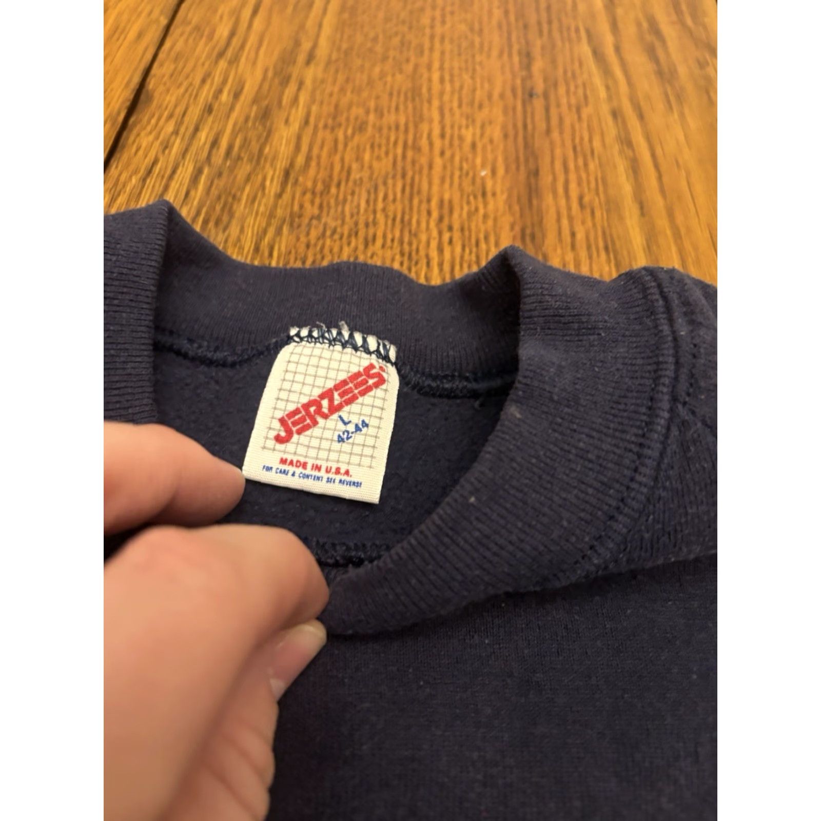 Jerzees VINTAGE Jerzees USAir Plane Airways Crewneck Sweatshirt L Blue 90s Airlines Mens Womens Unisex Adults Cotton Blend Fleece Logo Sweatshirt Pullover"} Size US L / EU 52-54 / 3 - 2 Thumbnail