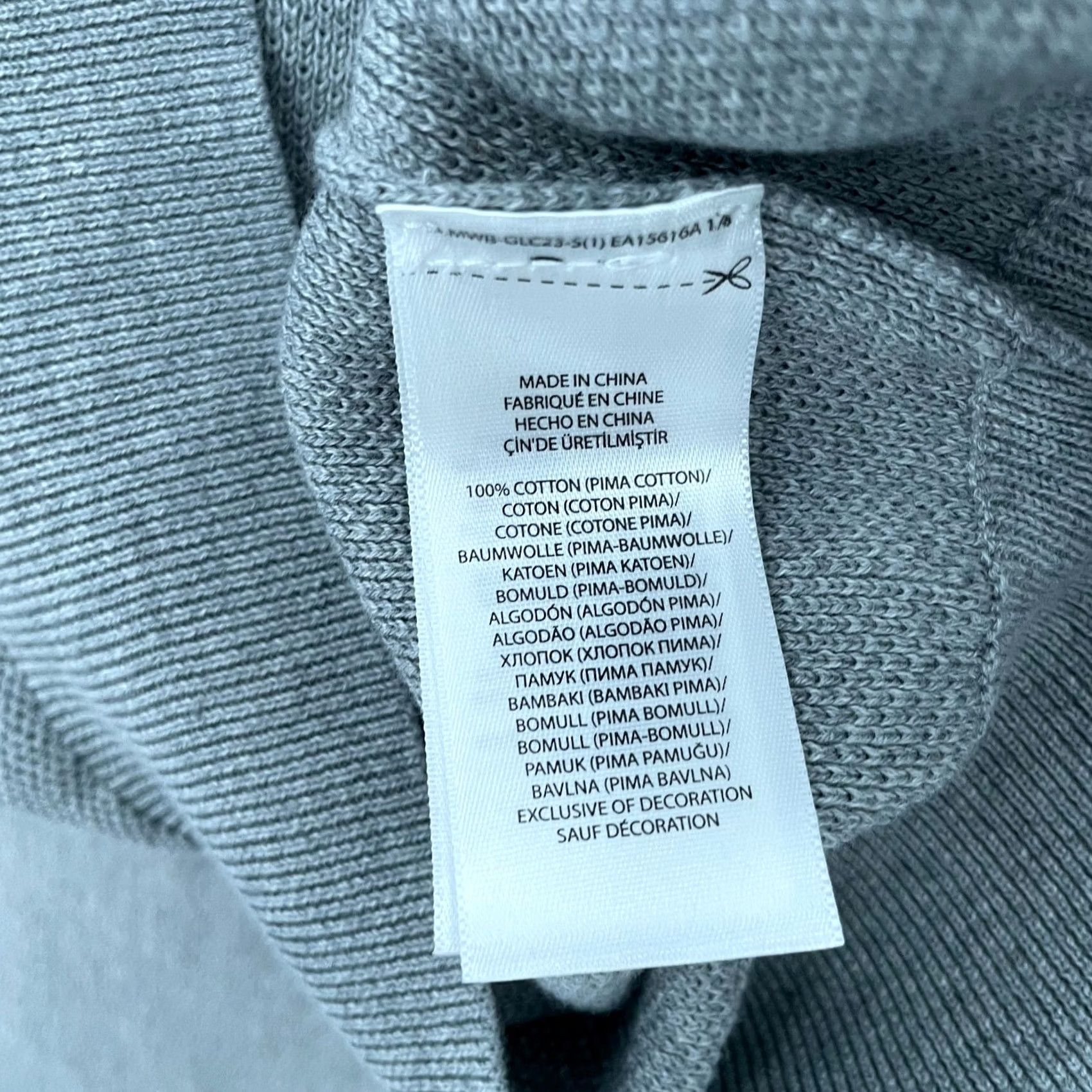 Polo Ralph Lauren Polo Ralph Lauren Sweater Adult 2XL Gray 1/4 Zip Pullover Fine Luxurious Yarn Size US XXL / EU 58 / 5 - 7 Thumbnail
