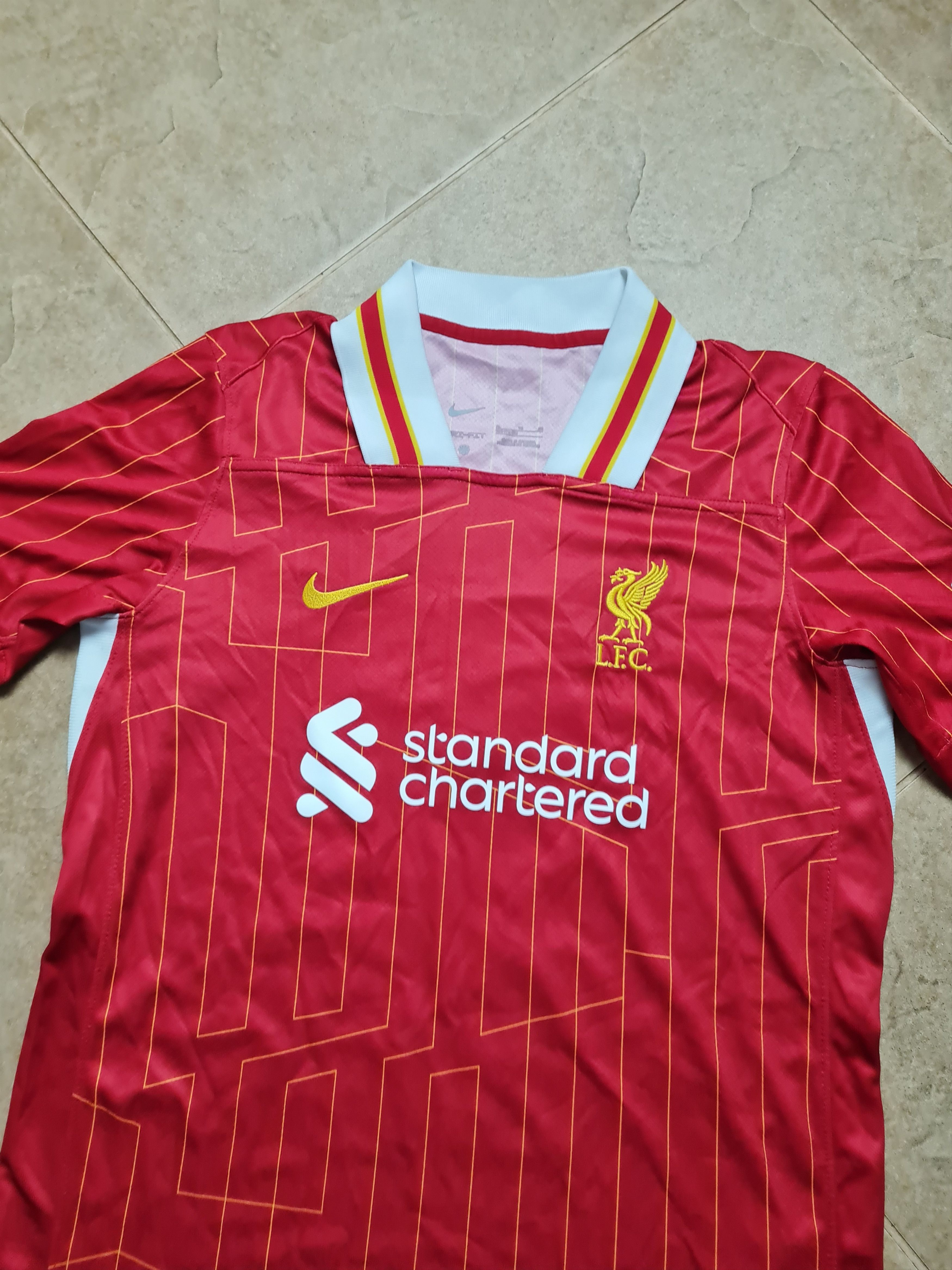Nike Nike Liverpool 2024/2025 Home Shirt Soccer Red FN9154-688 Size US S / EU 44-46 / 1 - 16 Thumbnail