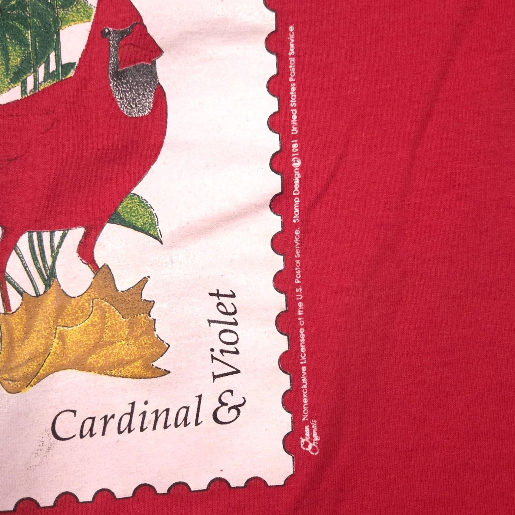 Vintage VINTAGE Screen Stars Best Shirt Mens M Red Illinois Cardinal Violet Tee Size US M / EU 48-50 / 2 - 5 Thumbnail