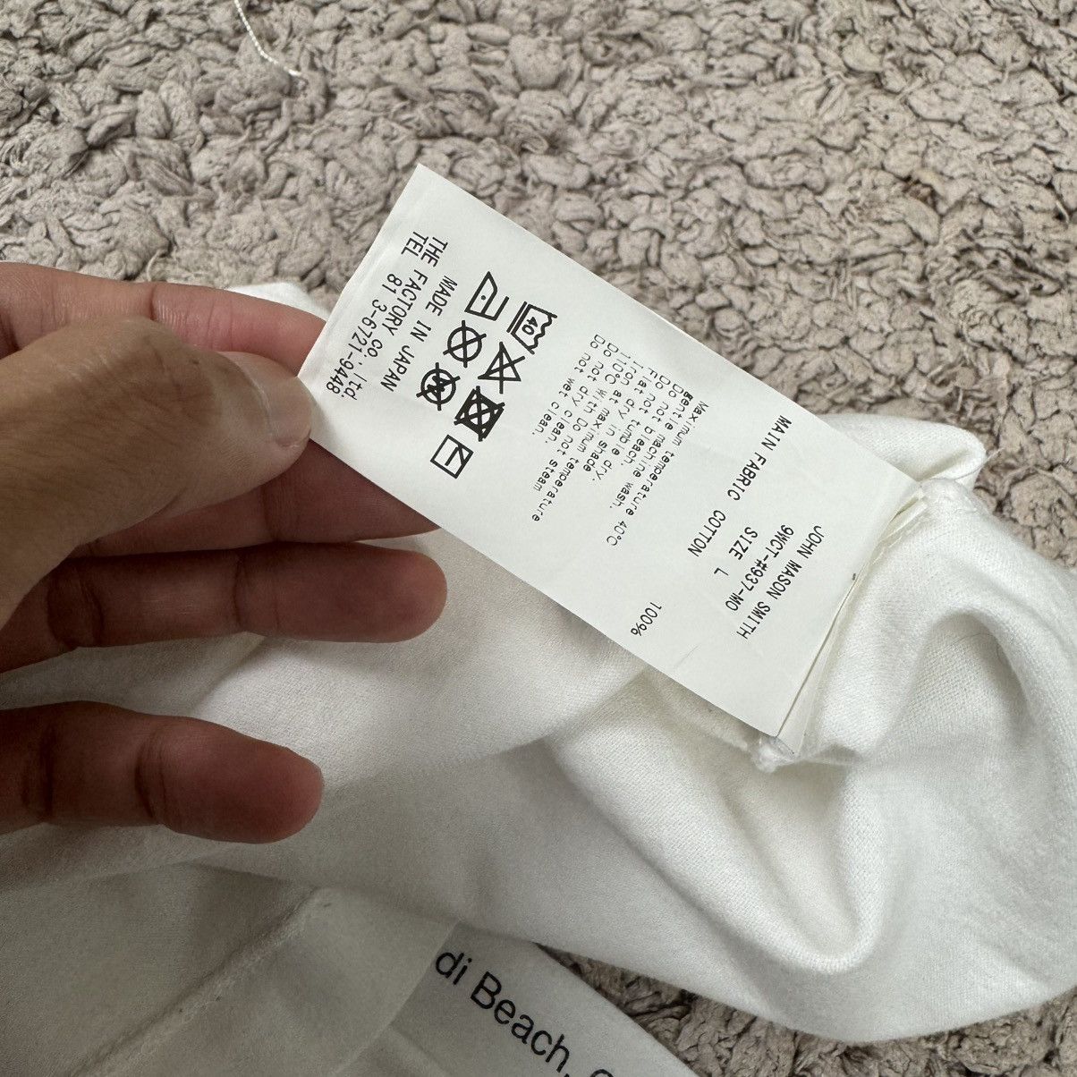 Japanese Brand Vintage John Mason Smith Mike O'Meally long-sleeve T-shirt Size US L / EU 52-54 / 3 - 20 Thumbnail