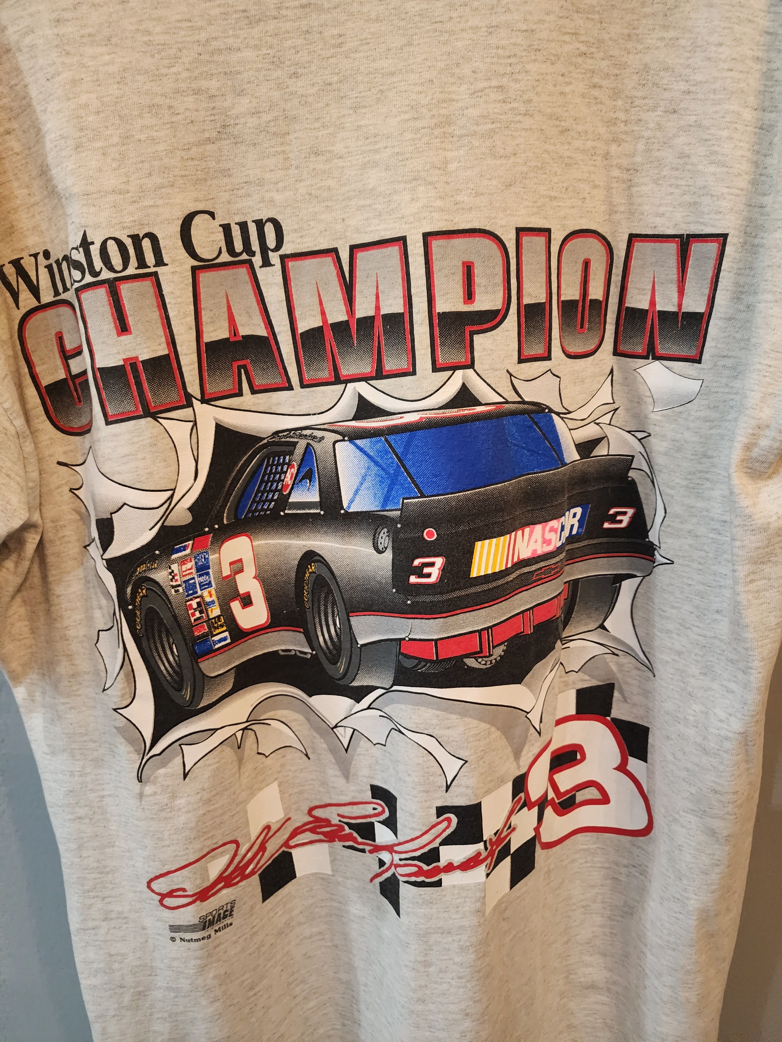 Nutmeg NASCAR Dale Earnhardt vintage Size US XL / EU 56 / 4 - 3 Thumbnail