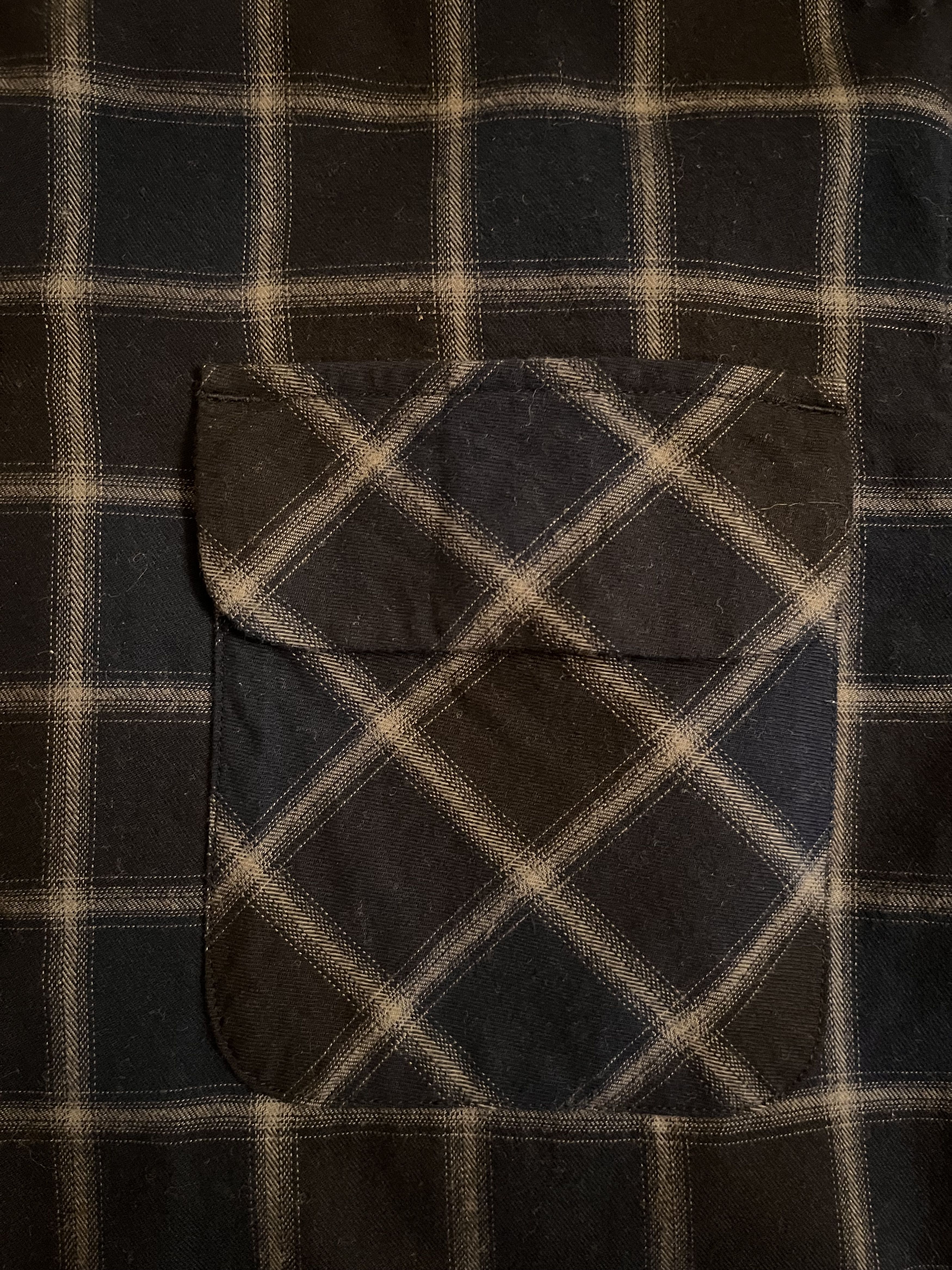 Allsaints All Saints Shirt Black and navy Size US S / EU 44-46 / 1 - 4 Thumbnail