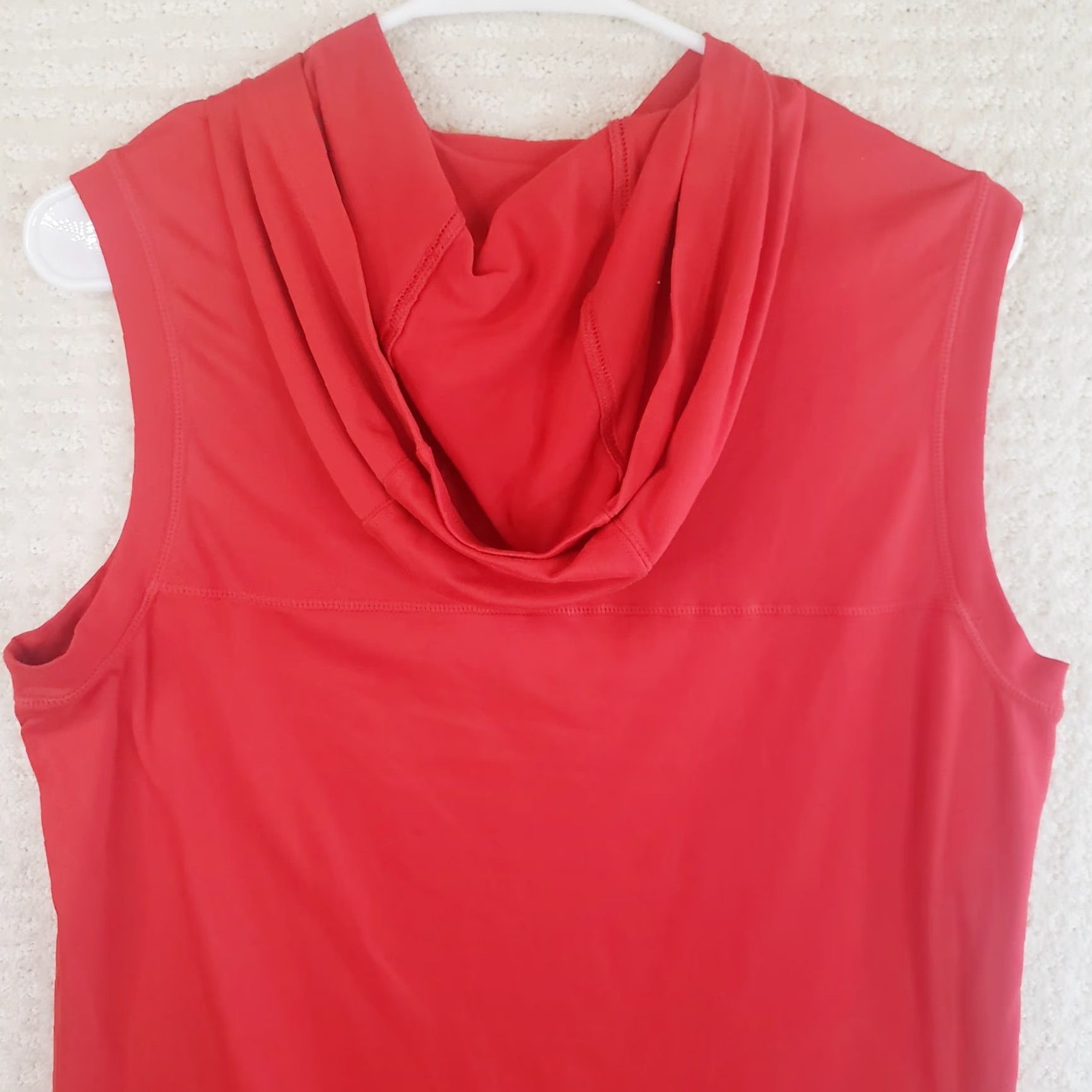 Vintage BATTLE SPORTS 7v7 Football Sleeveless Hoodie Shirt Mens Red S Size US S / EU 44-46 / 1 - 5 Thumbnail